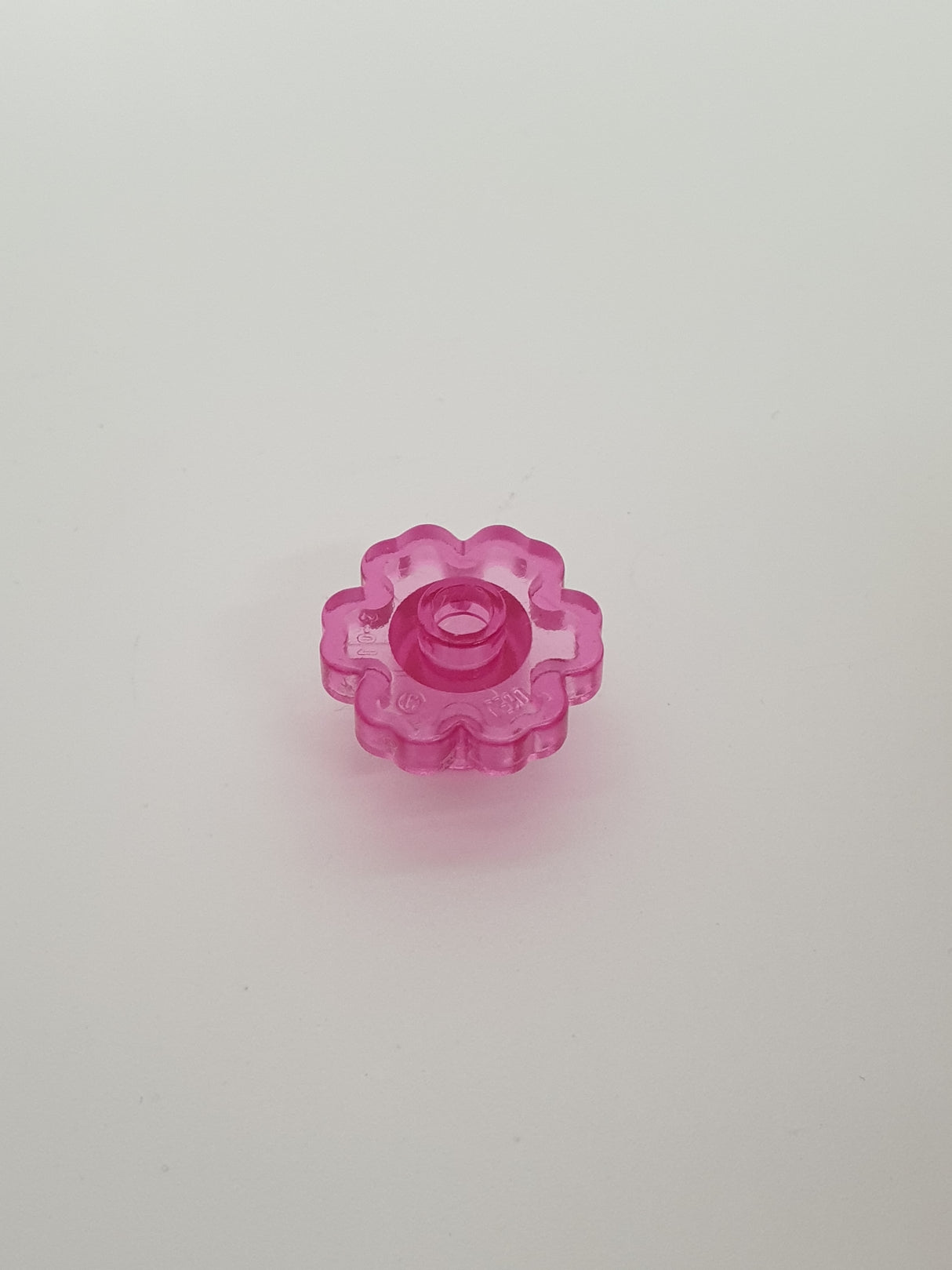 1x1 Blume Basis mit 2x2 Blüte transparent Dark pink