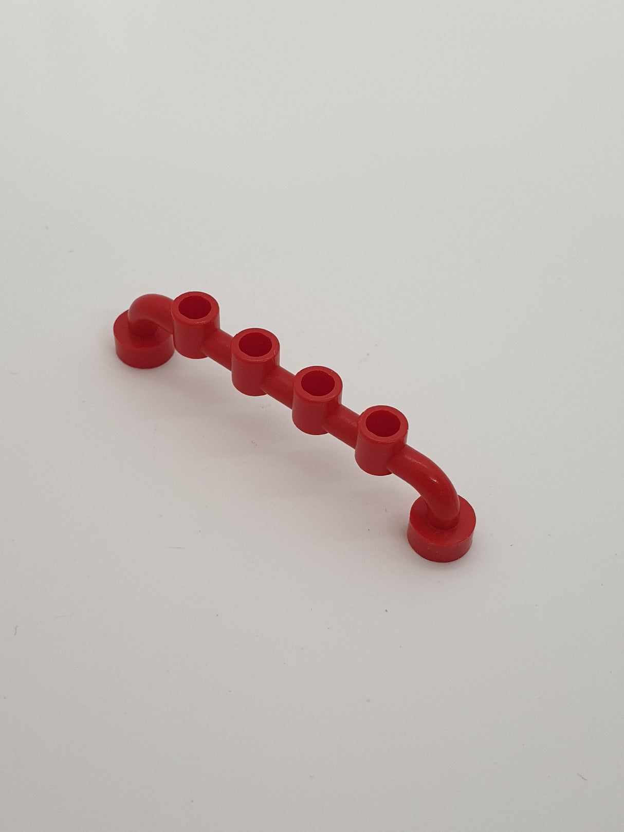 1x6 Zaun/Handlauf offene Noppen rot