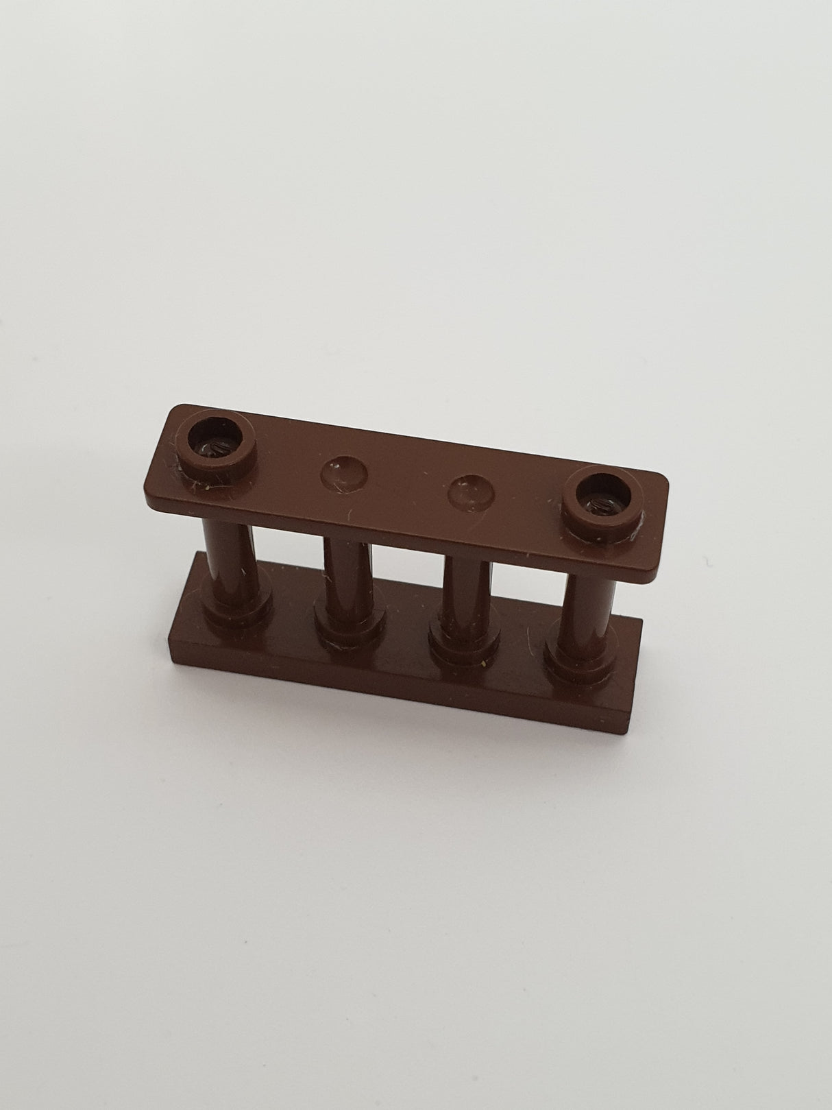 1x4x2 Zaun/Gitter mit 2 Noppen neubraun reddish brown