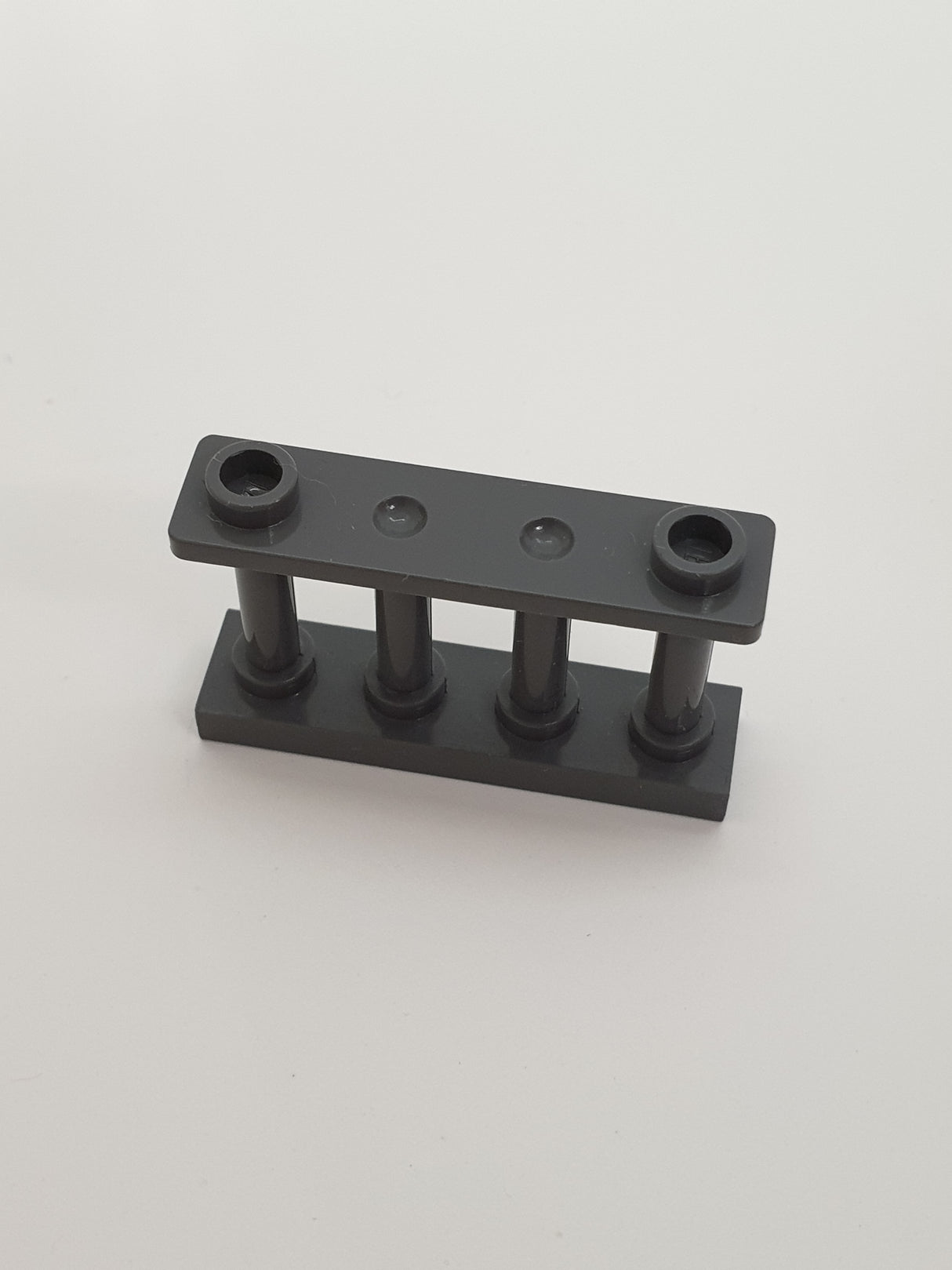 1x4x2 Zaun/Gitter mit 2 Noppen neudunkelgrau