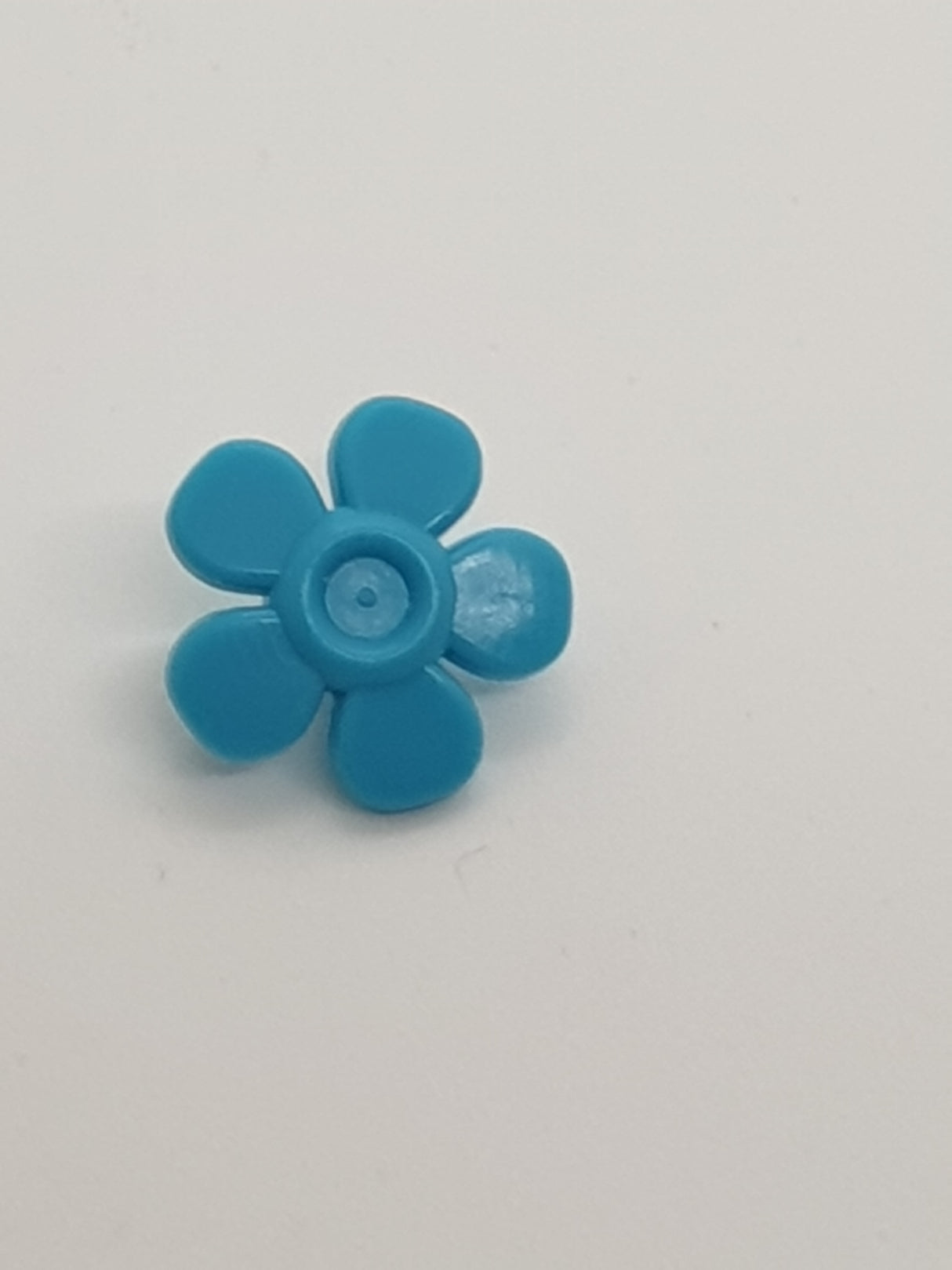 Friends Haarverzierung Blüte mit reibungslos Petals und Pin azur