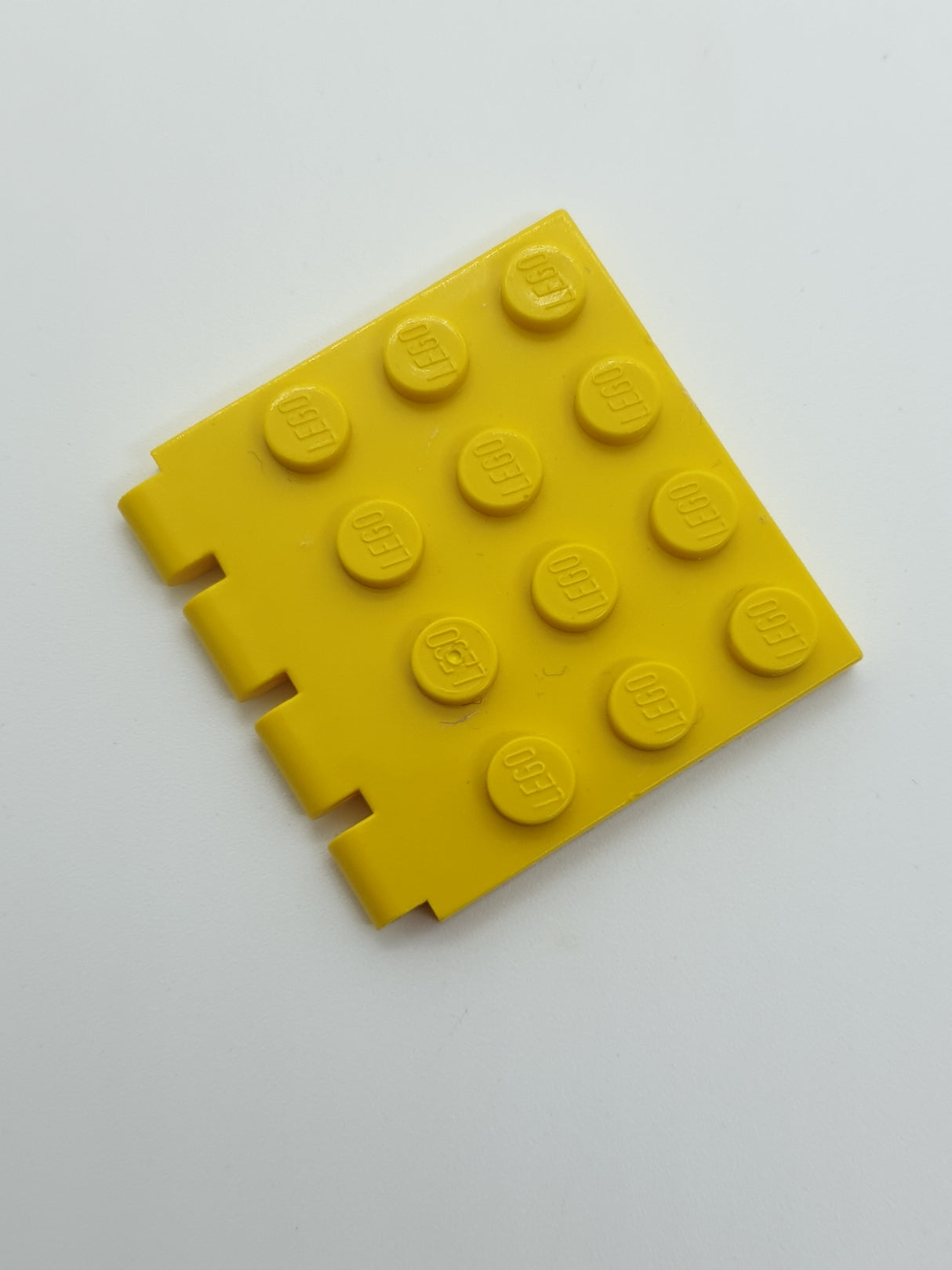 4x4 Scharnierplatte gelb