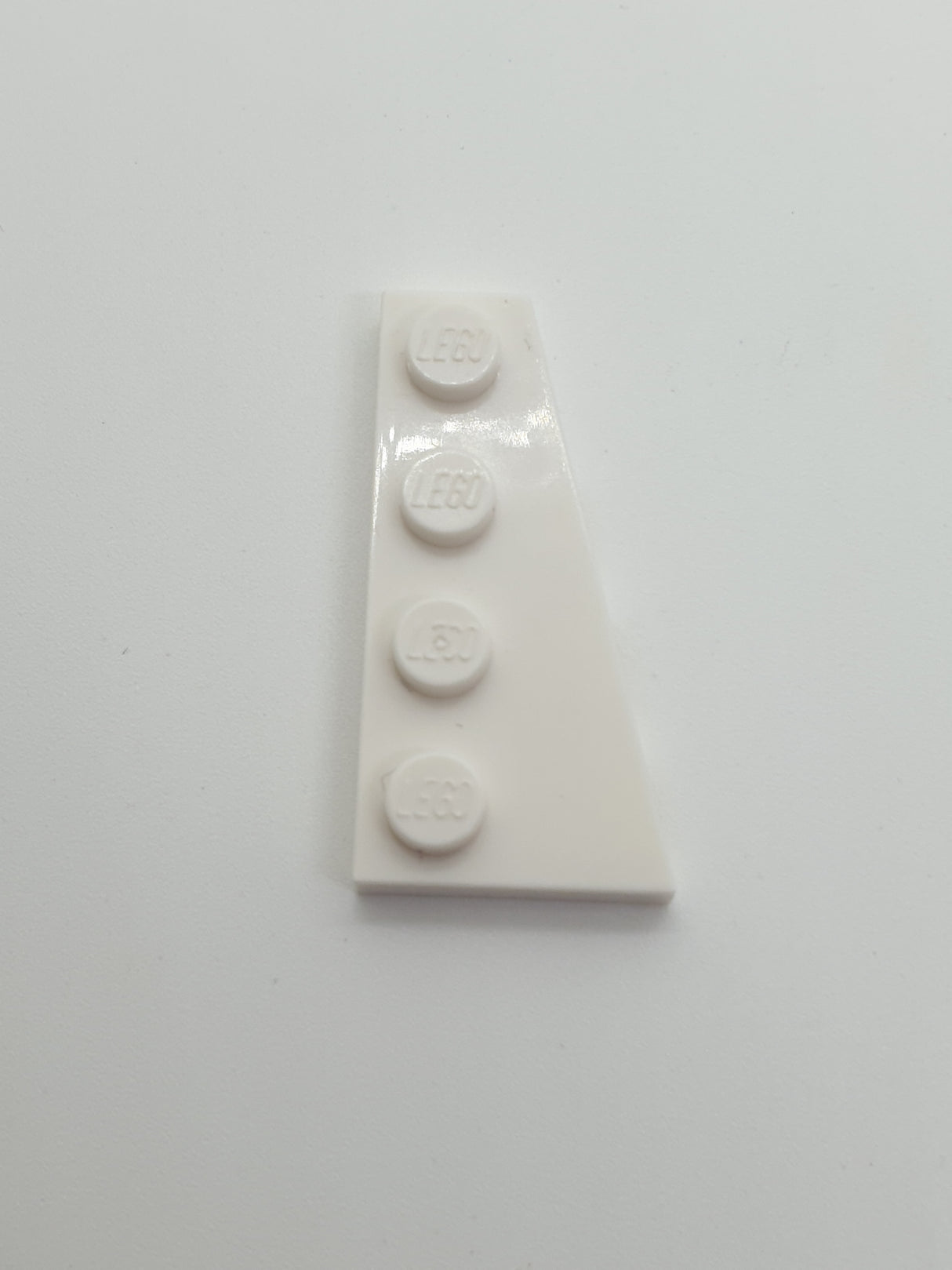 2x4 Flügelplatte rechts weiß white