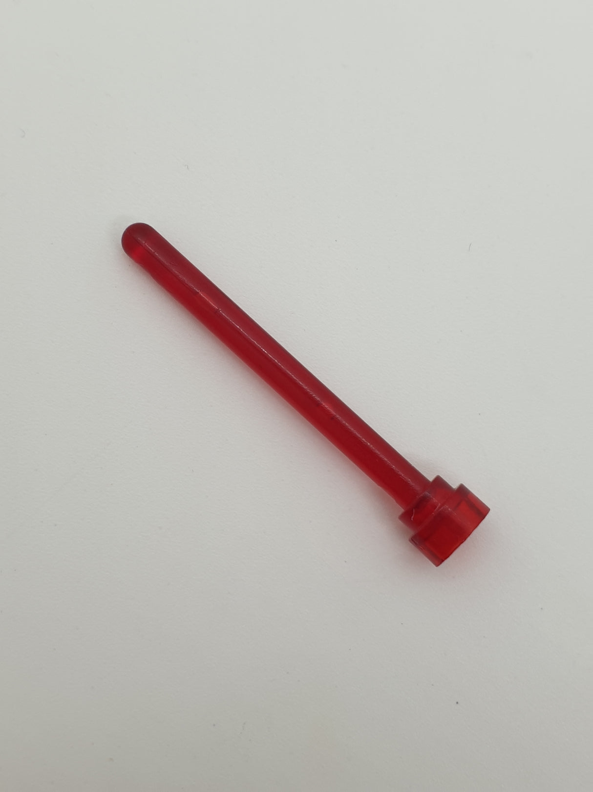 1x4 Antenne mit runder Oberseite transparent rot