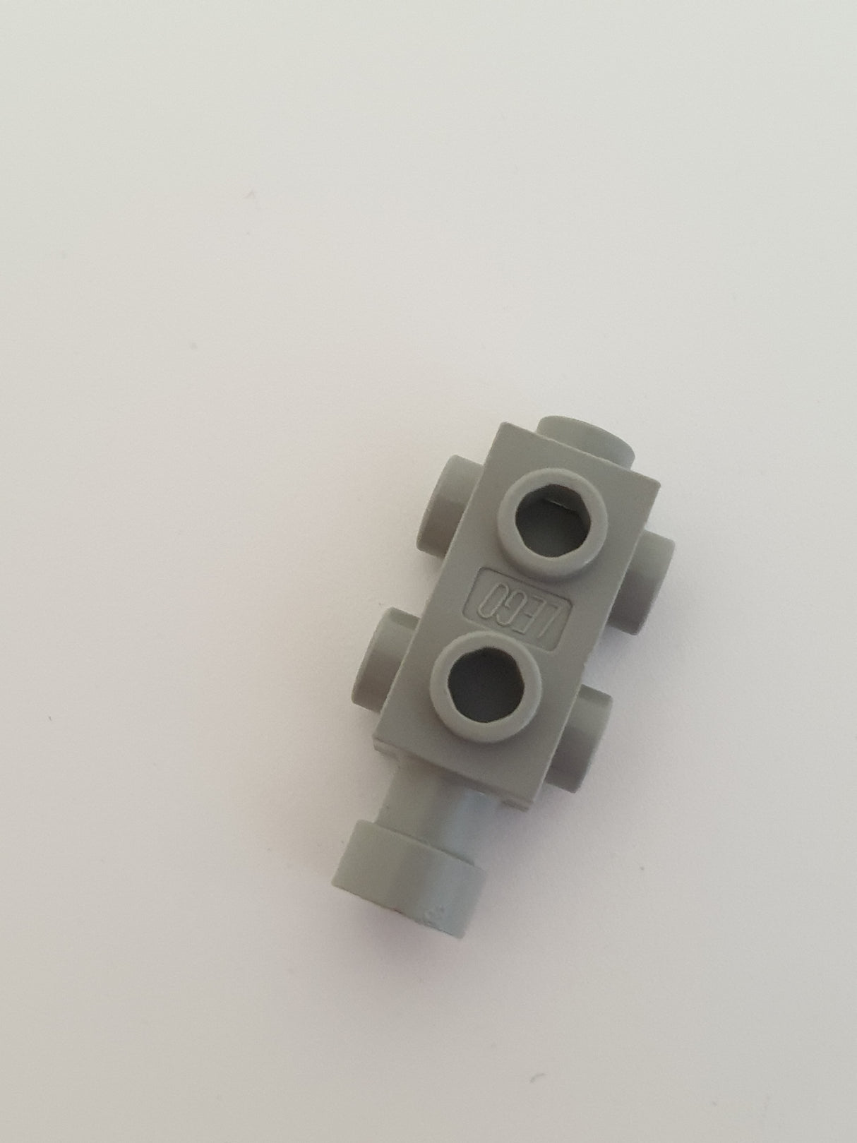 1x2x2/3 modifizierter Stein mit Noppen an 3 Seiten/Kamera althellgrau light gray