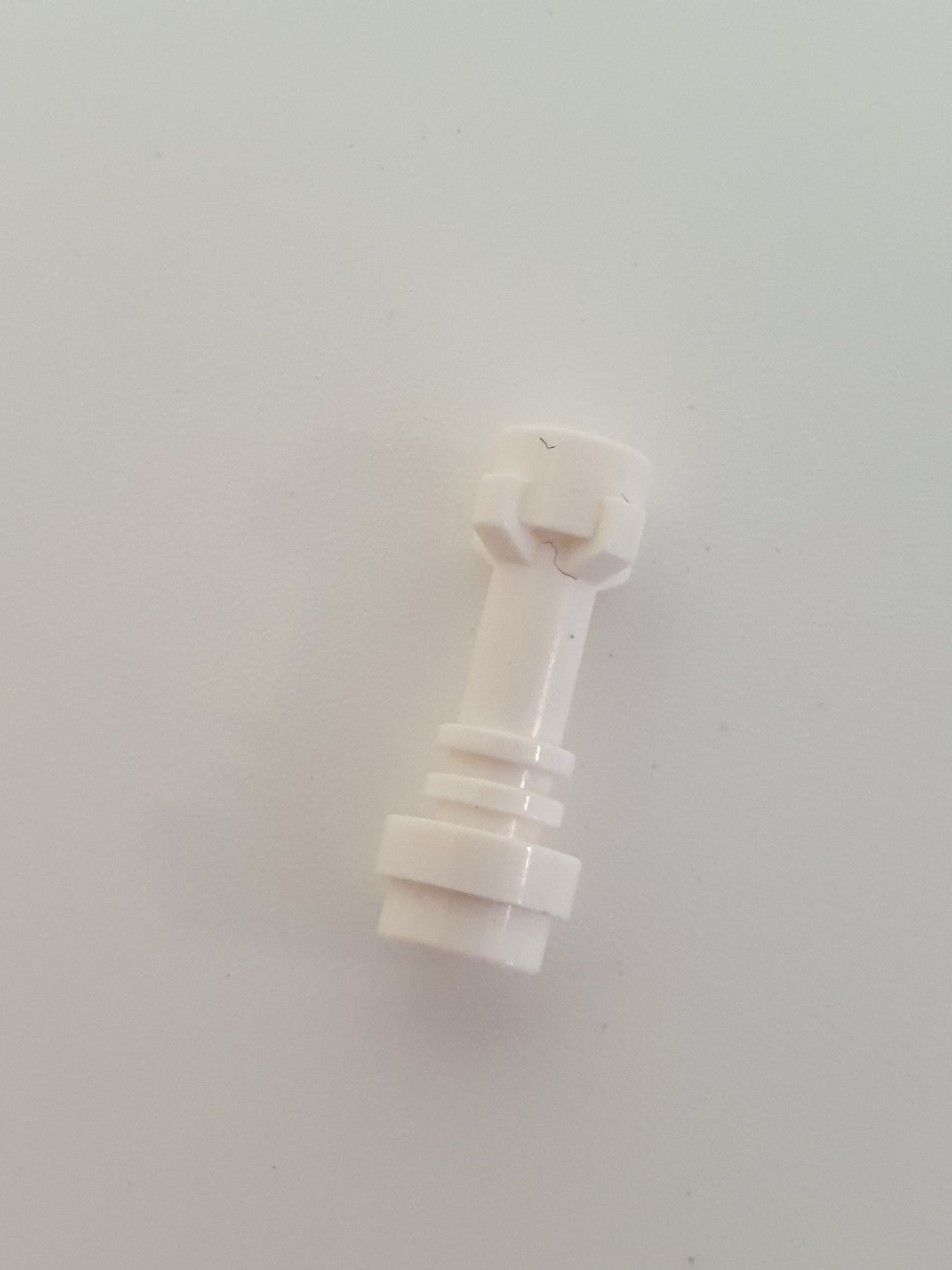 Waffe Lichtschwert rechter Griff weiß white