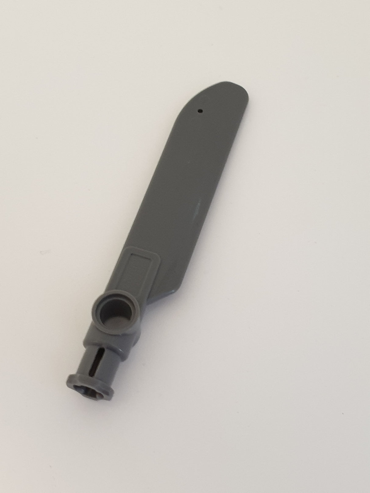 Technik Rotorblatt klein mit Achse und Pin Anschlußende neudunkelgrau