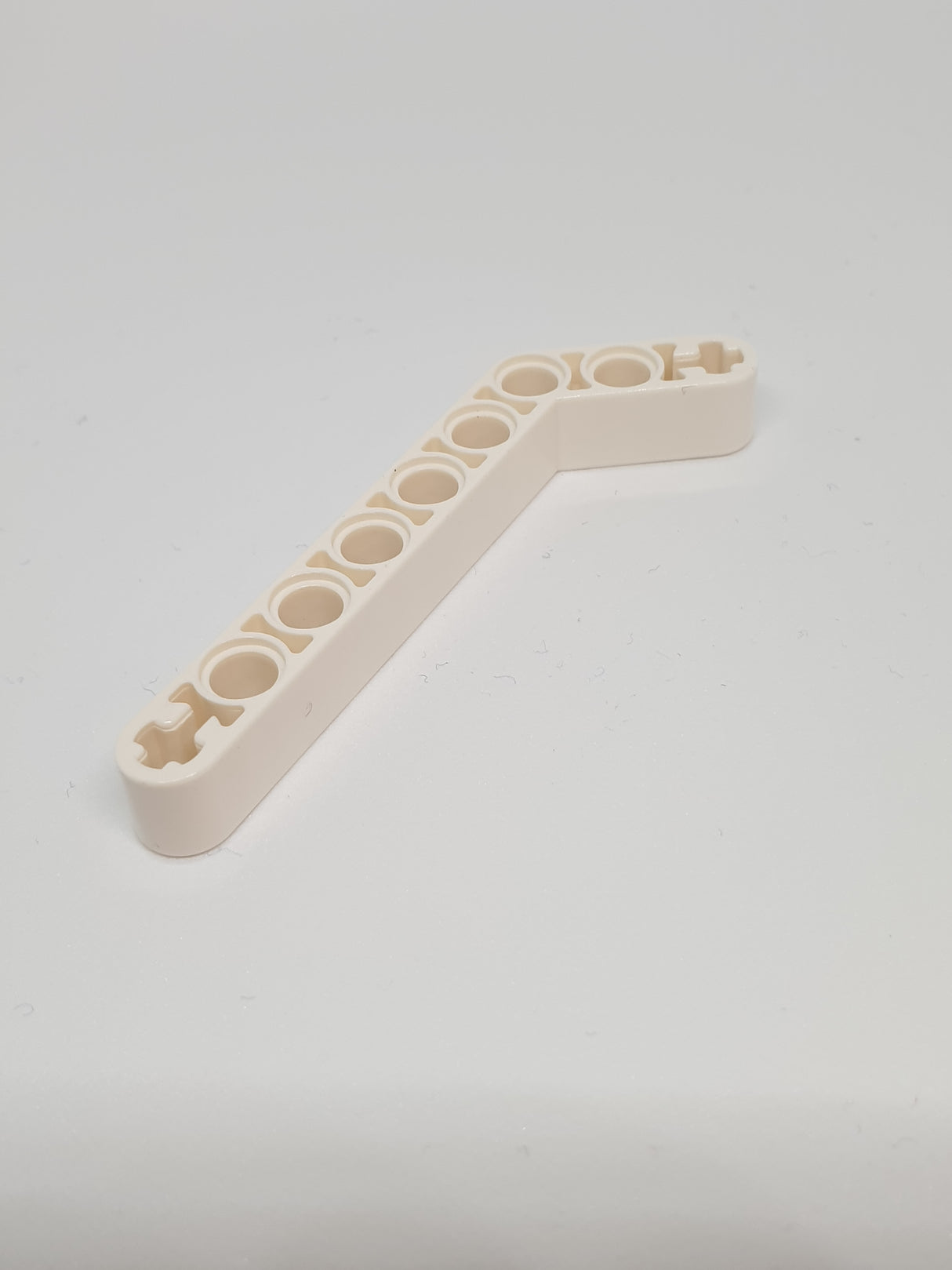 1x9 (7-3) Technik Liftarm gebogen breit weiß white