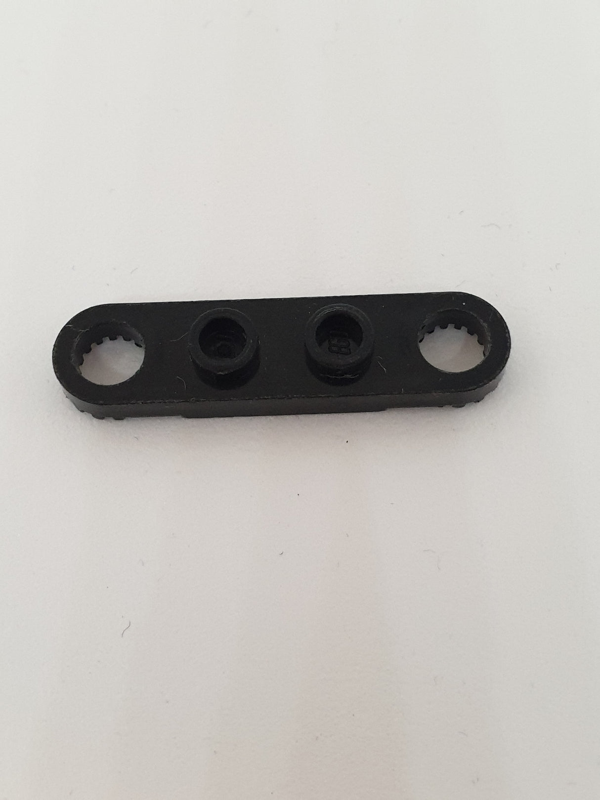 1x4 Technik Platte mit gezahnten Enden schwarz black