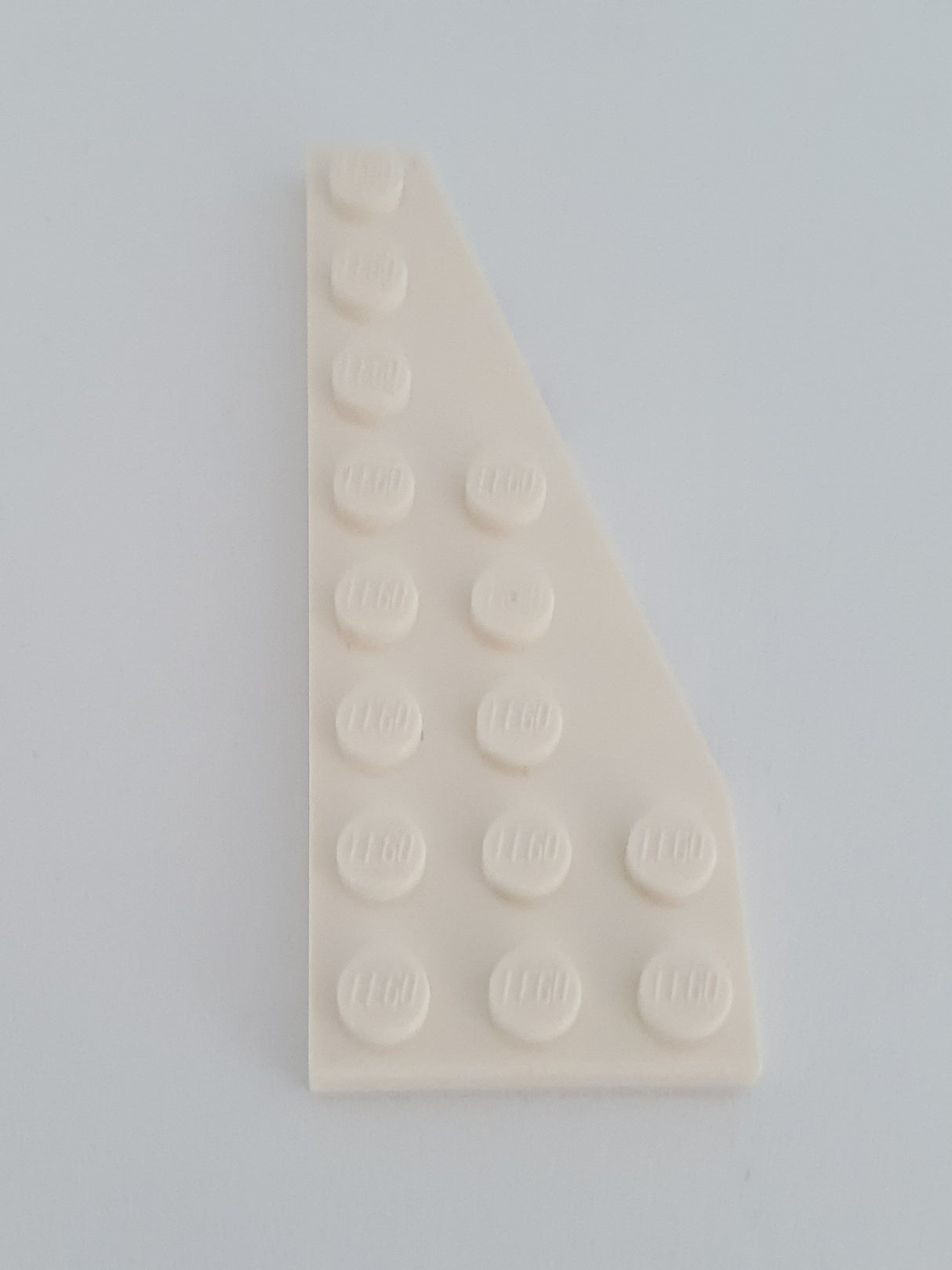 3x8 Flügelplatte rechts weiß white