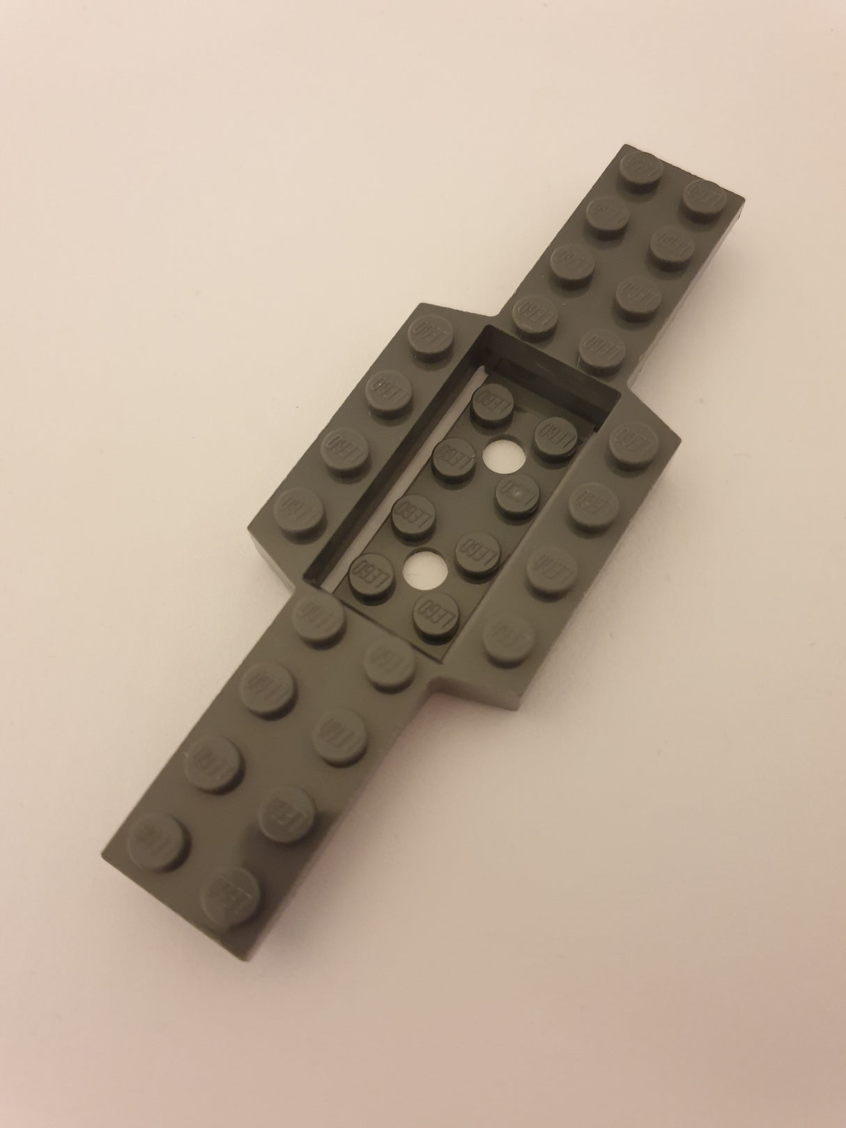 4x12x3/4 Fahrzeug Unterteil mit 2x4 Mitte neudunkelgrau