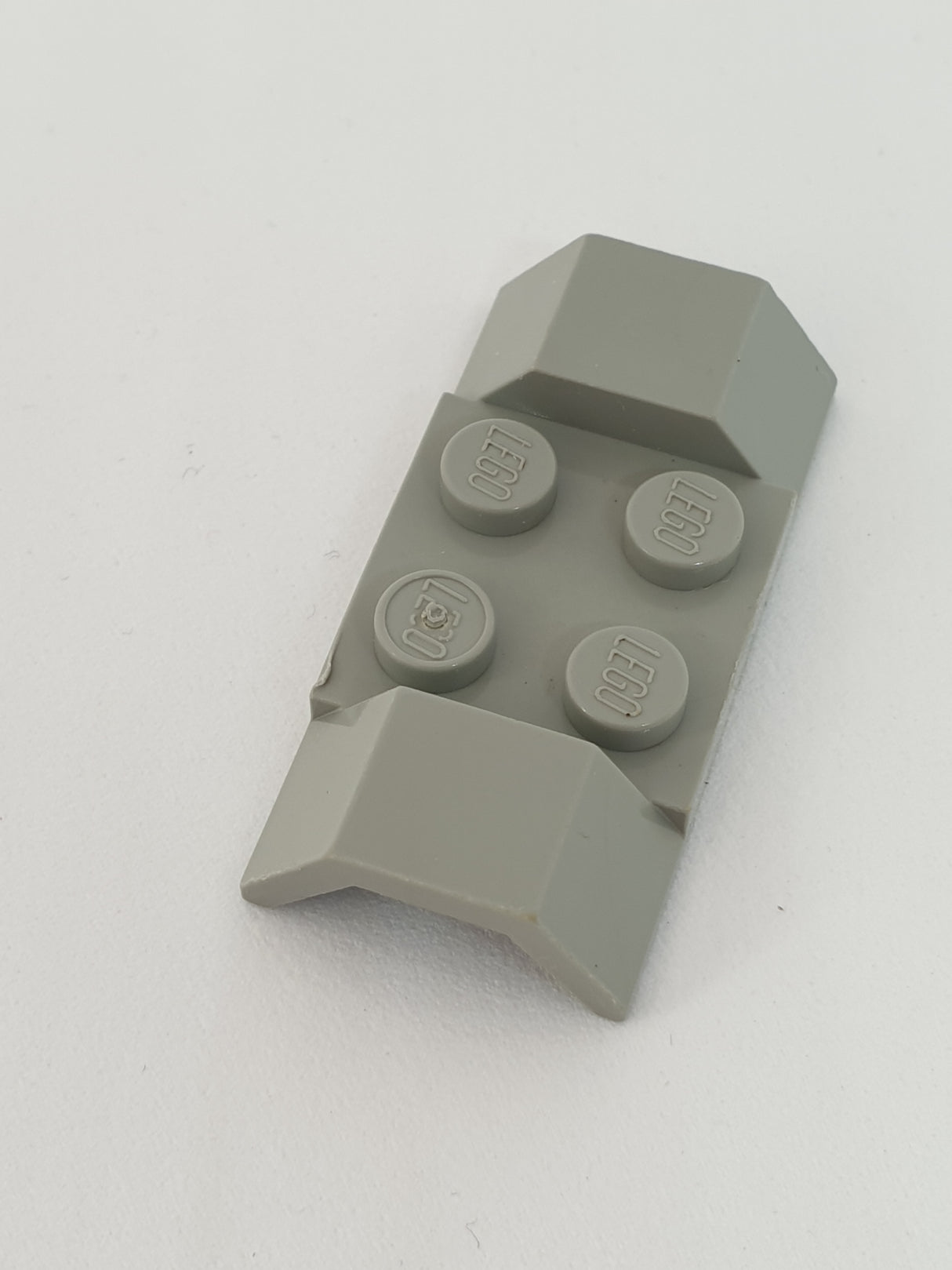 2x4 Kotflügel mit Bogen glatt althellgrau light gray