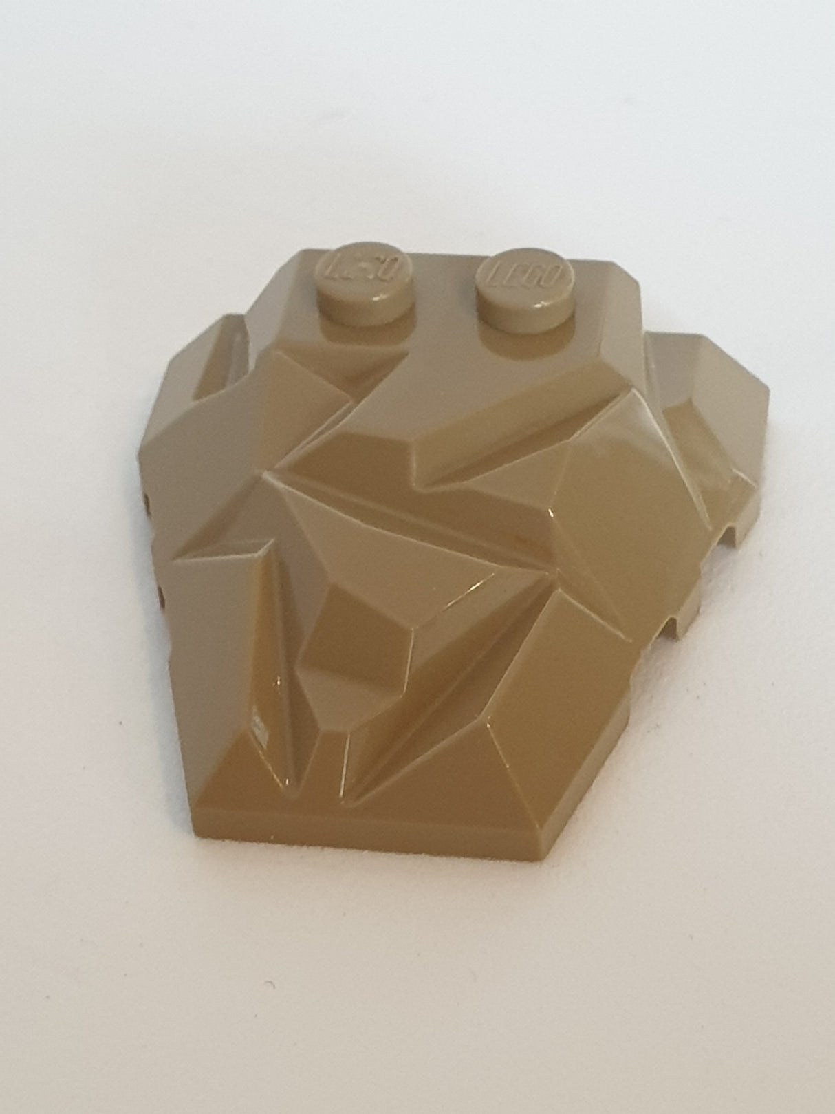 4x4 Keil gebrochen Polygon Oberseite dunkelbeige