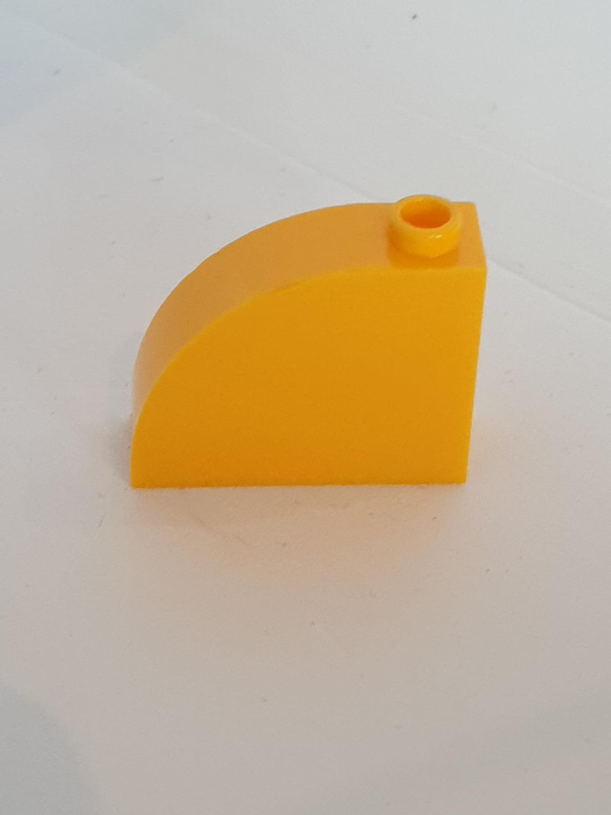 1x3x2 Bogenstein mit Noppe hellorange bright light orange