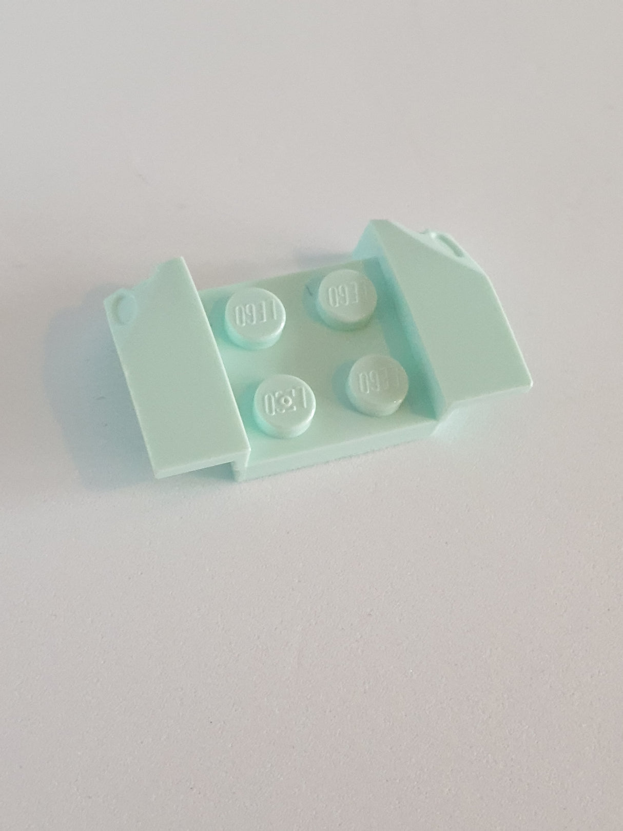 2x4 Kotflügel mit Scheinwerfern Überhang hellaqua light aqua