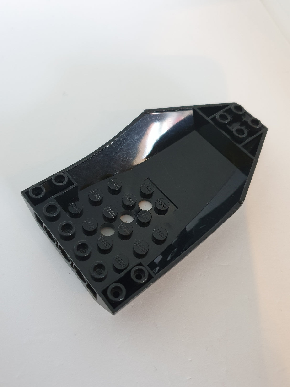 10x6x2 Cockpit Boden gebogen schwarz black