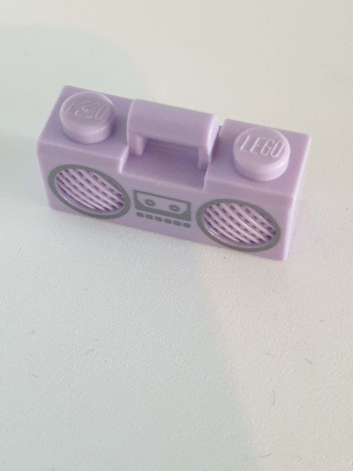 Radio Boom Box bedruckt helllavendel lavender