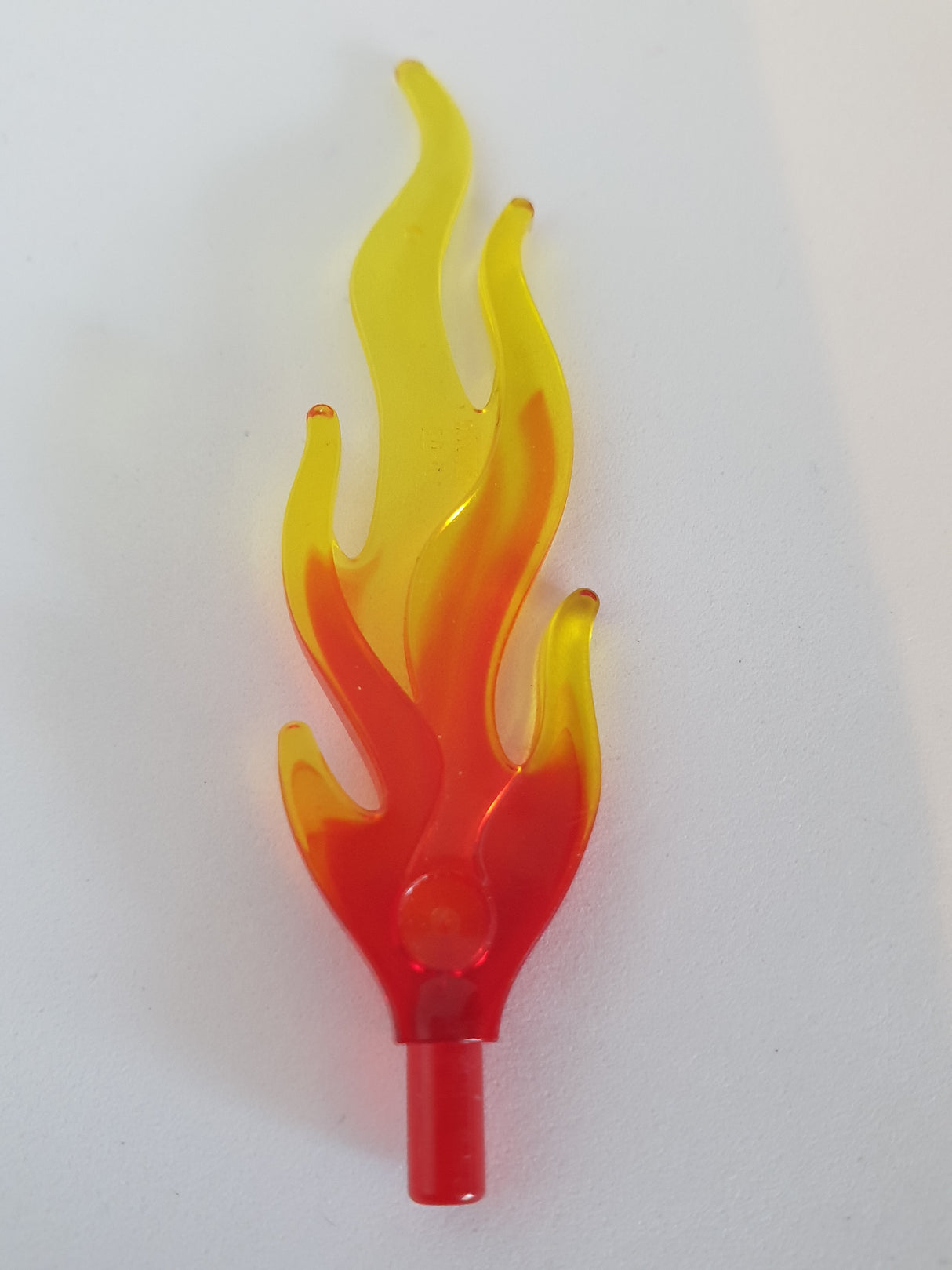 Flamme groß 7M Muster transparent rot