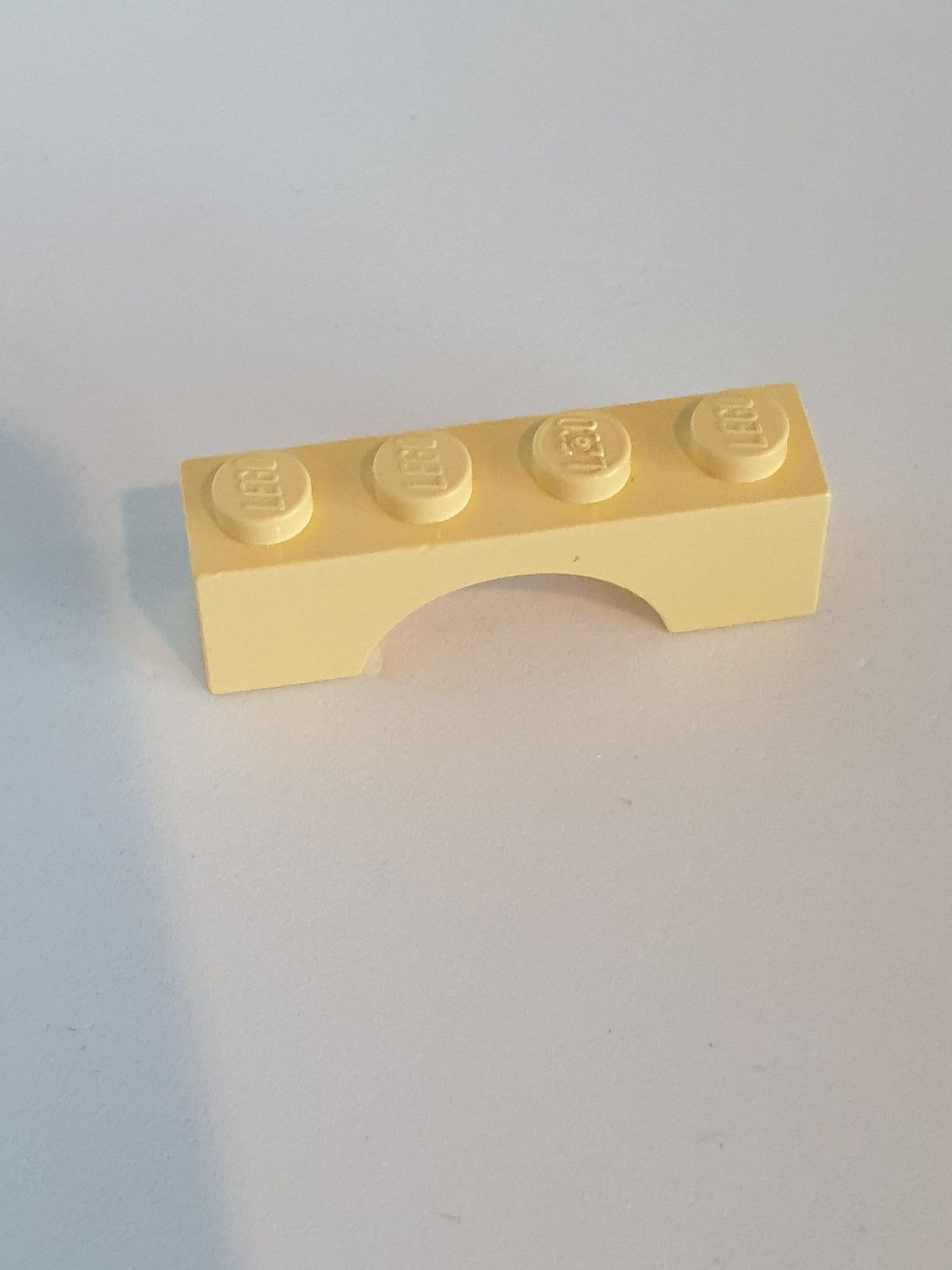 1x4 Bogenstein hellgelb bright light yellow