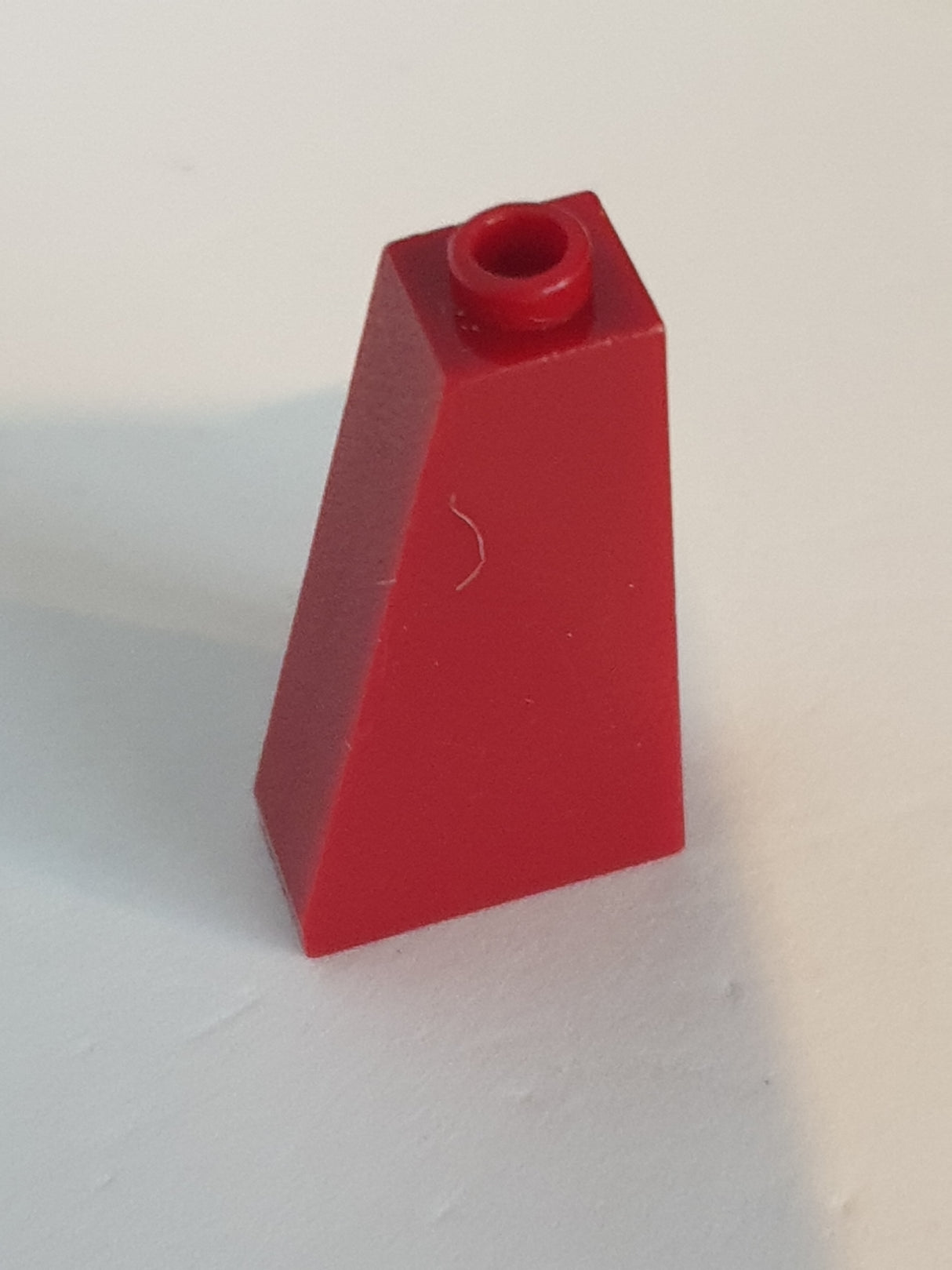 1x2x3 Dachstein 75° offene Noppe, zum Stein geschlossen dunkelrot