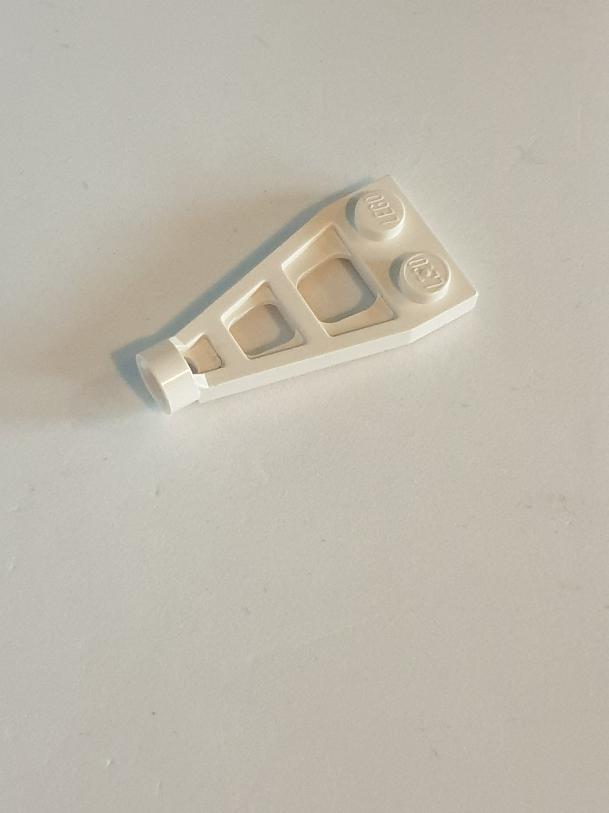 1x2x4 Platte Space Wing Kupplung weiß white