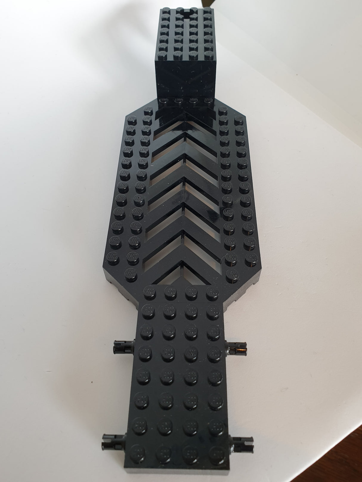 8x30x3 1/3 Trailer Basis Fahrzeug Unterteil schwarz black