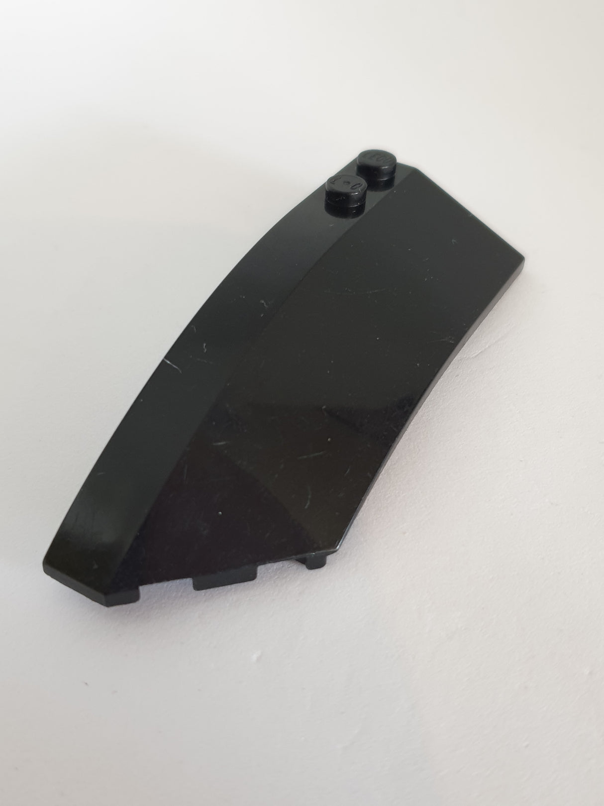 3x8x2 Kotflügel Bogenstein links schwarz black