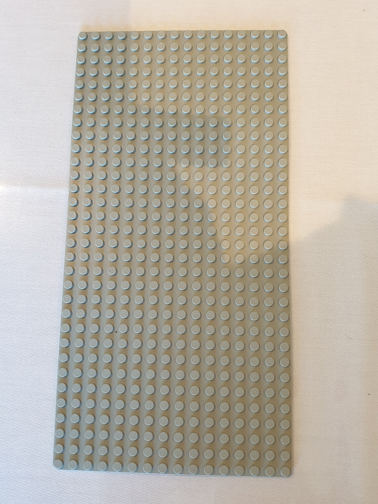 16x32 Grundplatte althellgrau light gray