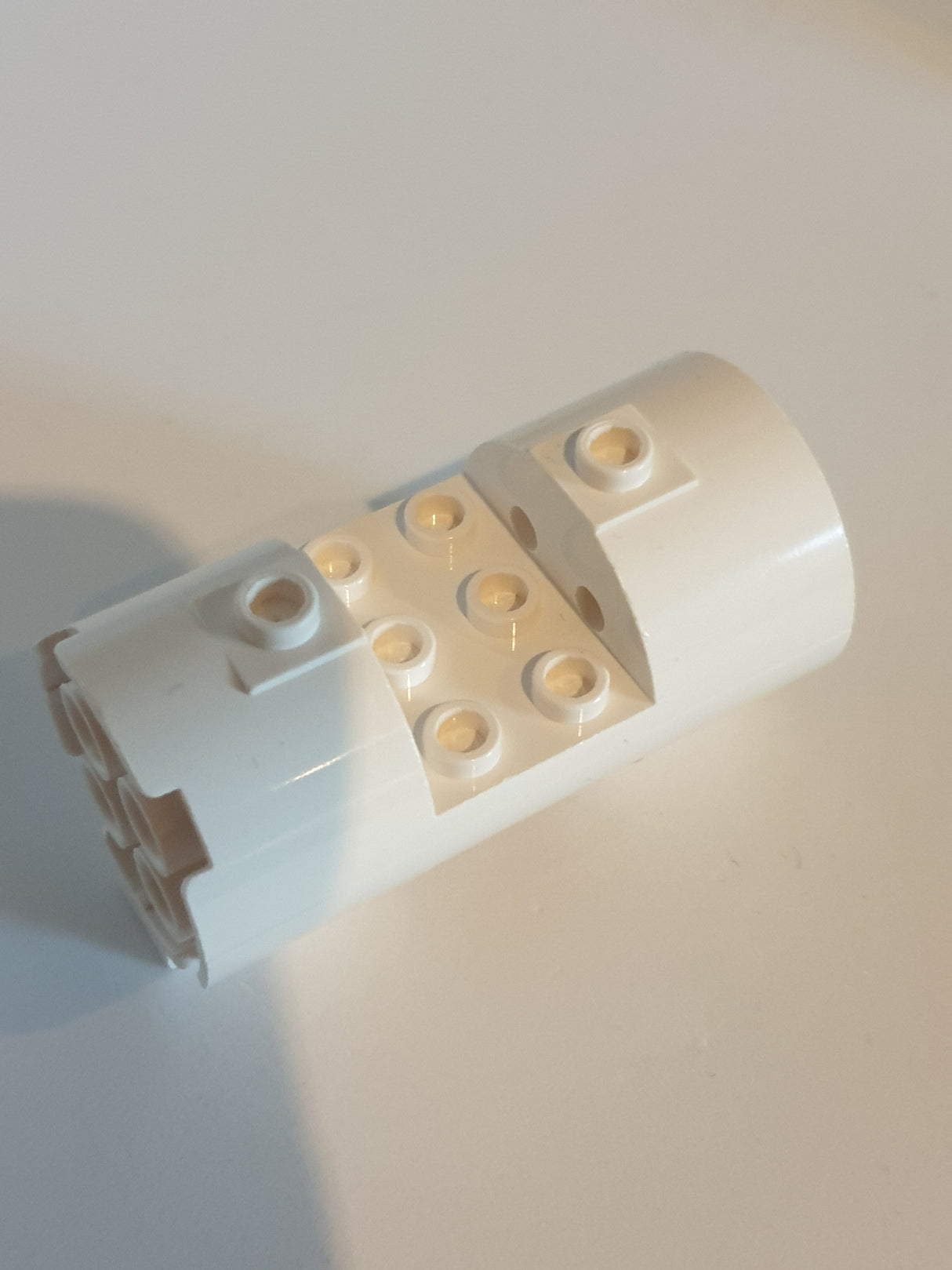 3x3x6 Motor Zylinder Düse ohne Ring zwischen den inneren Noppen weiß white