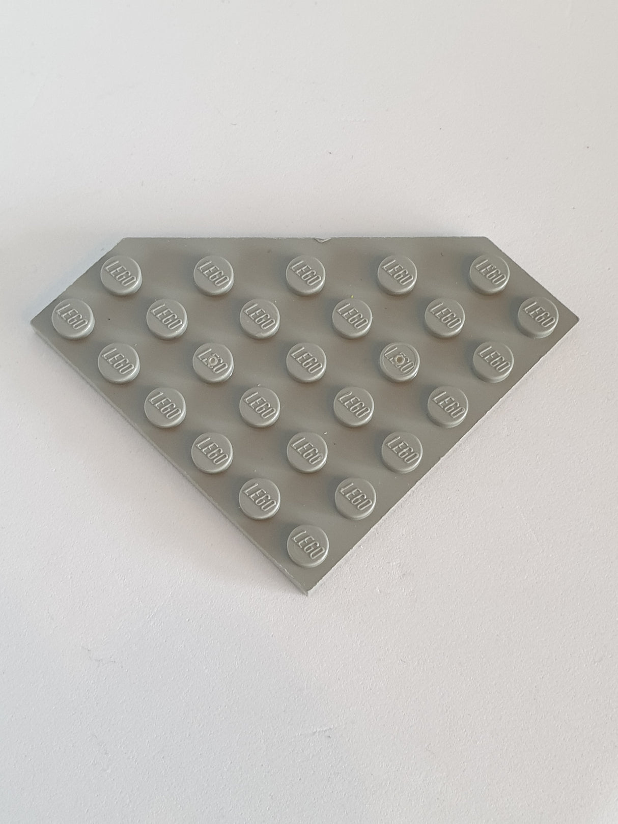 6x6 Dreieckplatte/Flügel althellgrau light gray