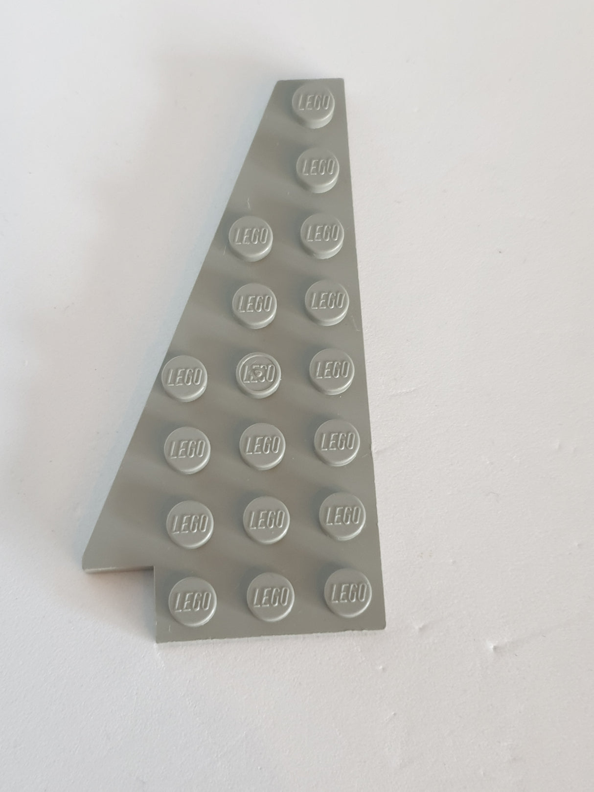 4x8 Flügelplatte links althellgrau light gray