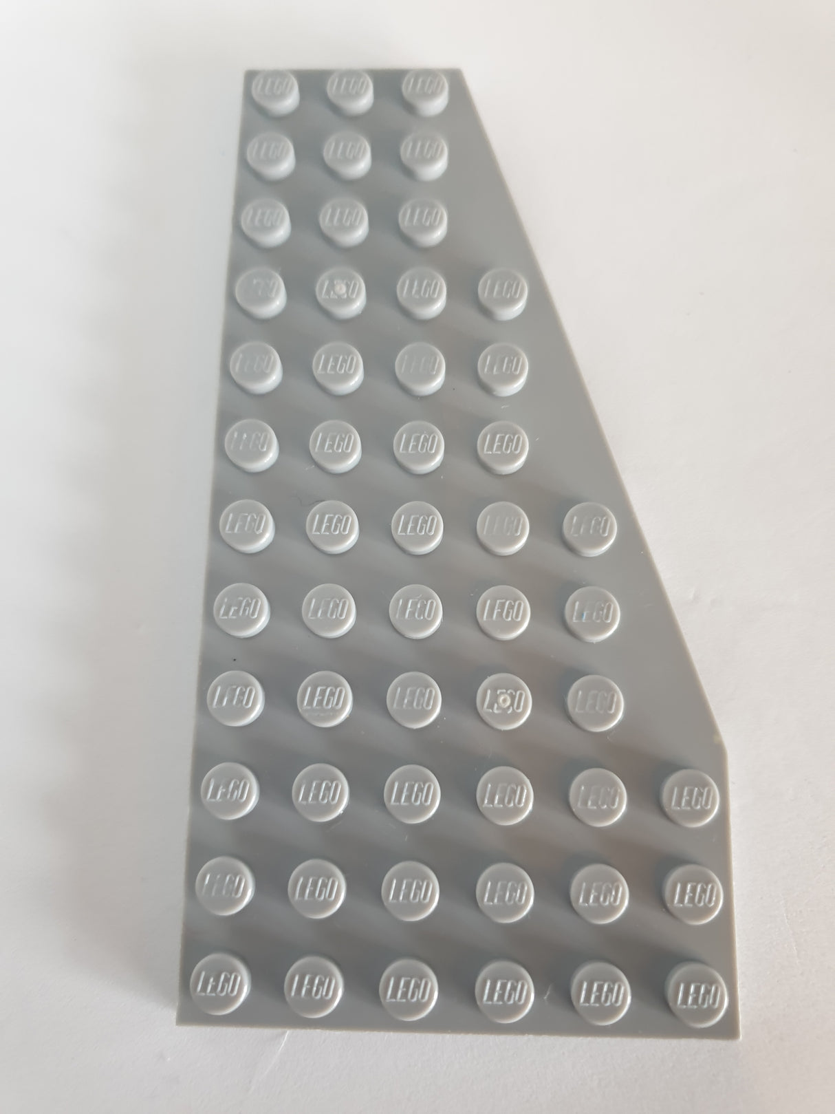 6x12 Flügelplatte rechts neuhellgrau