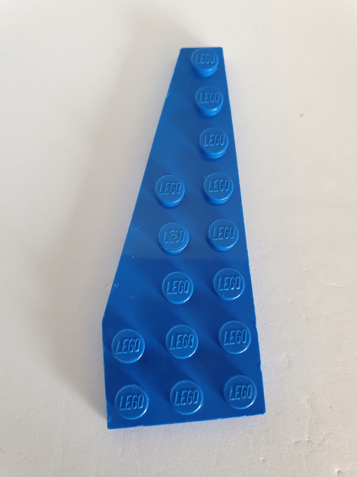 3x8 Flügelplatte links blau