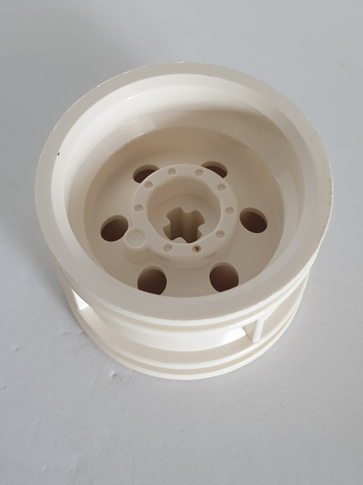 Felge 30,4mm x 20mm ohne Pinlöcher weiß white