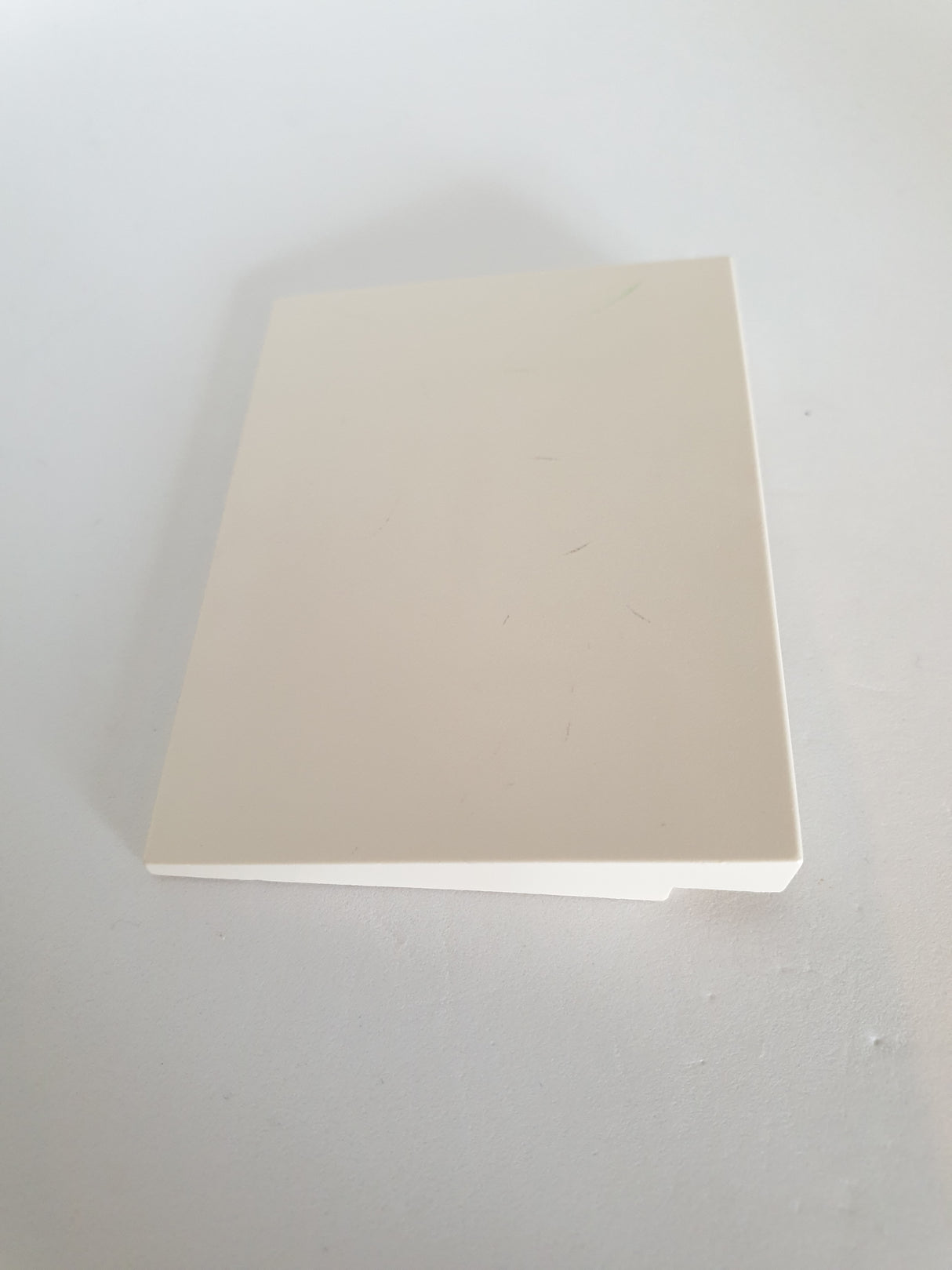 6x8 Schrägstein Fliese Rampe weiß white
