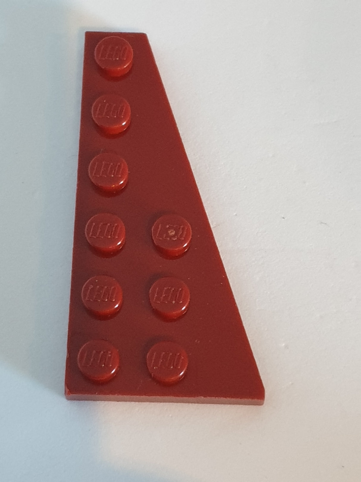 3x6 Flügelplatte rechts dunkelrot