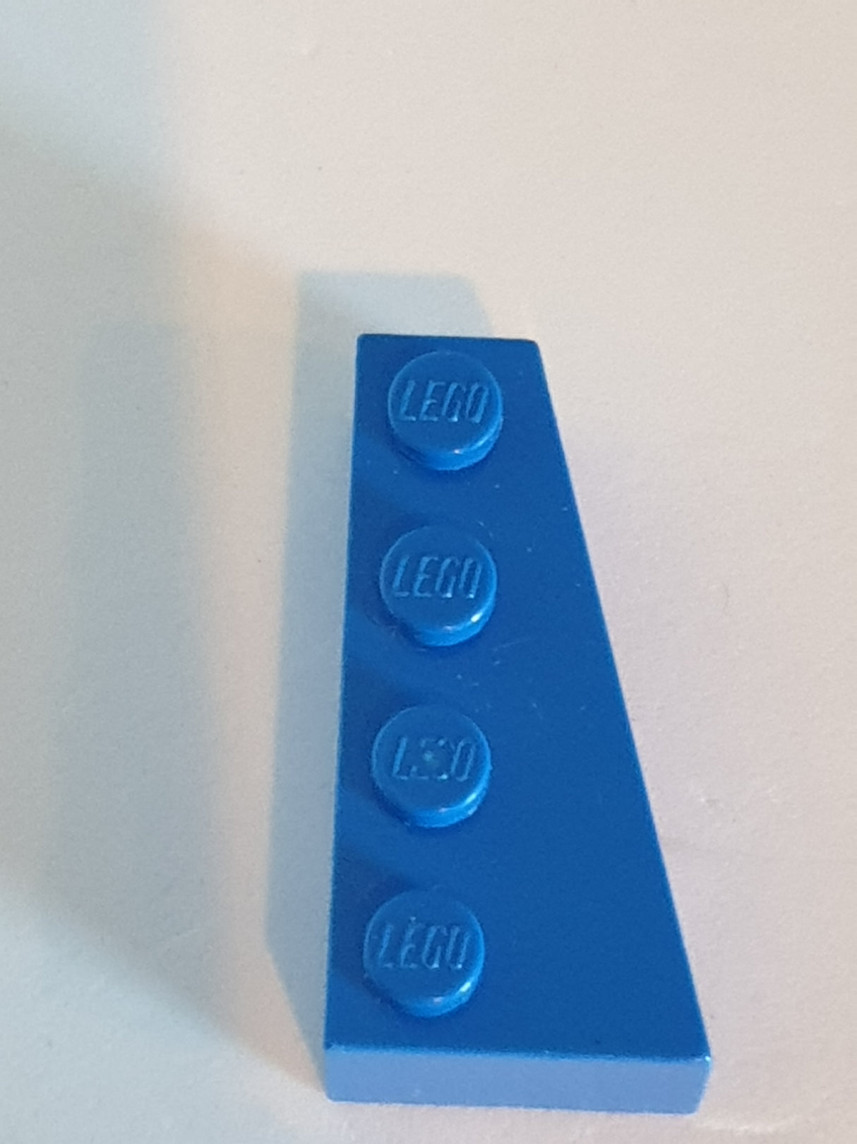 2x4 Dachstein / Keil rechts blau