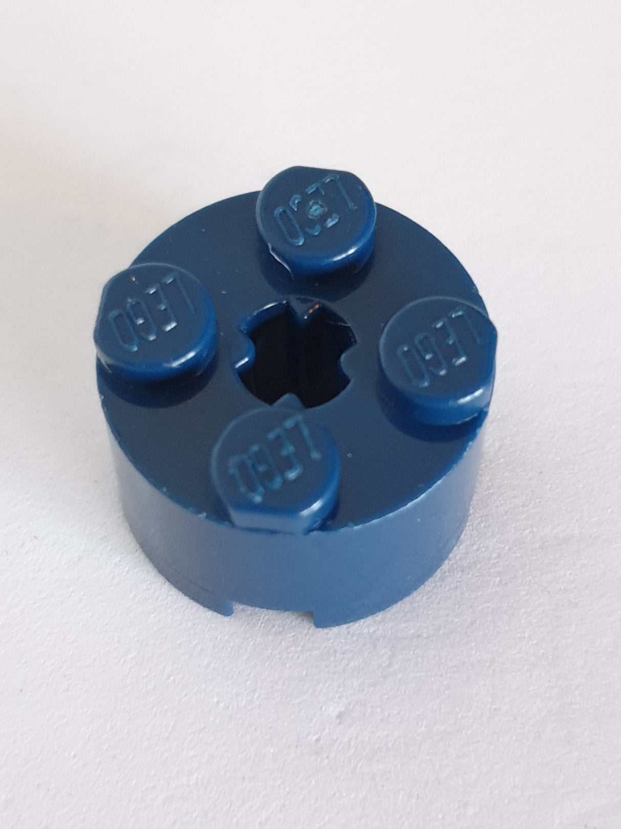 2x2 Rundstein dunkelblau