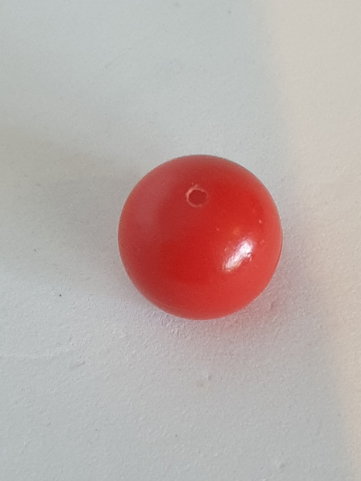 Technik Kugel mit Kreuzloch 10,2 rot