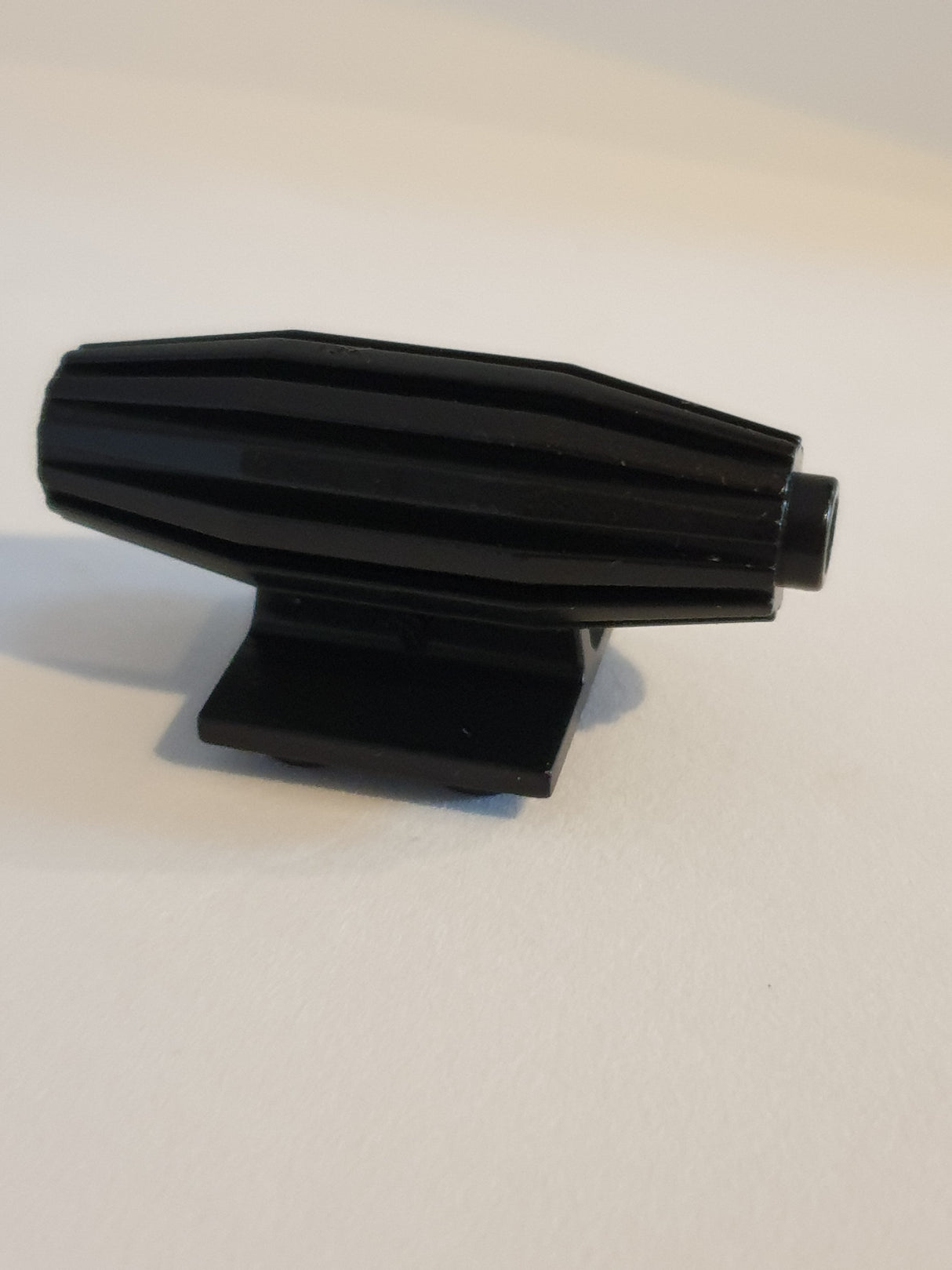 Düse/Triebwerk/Turbine, Strakes 2x2 dünne Oberplatte schwarz black