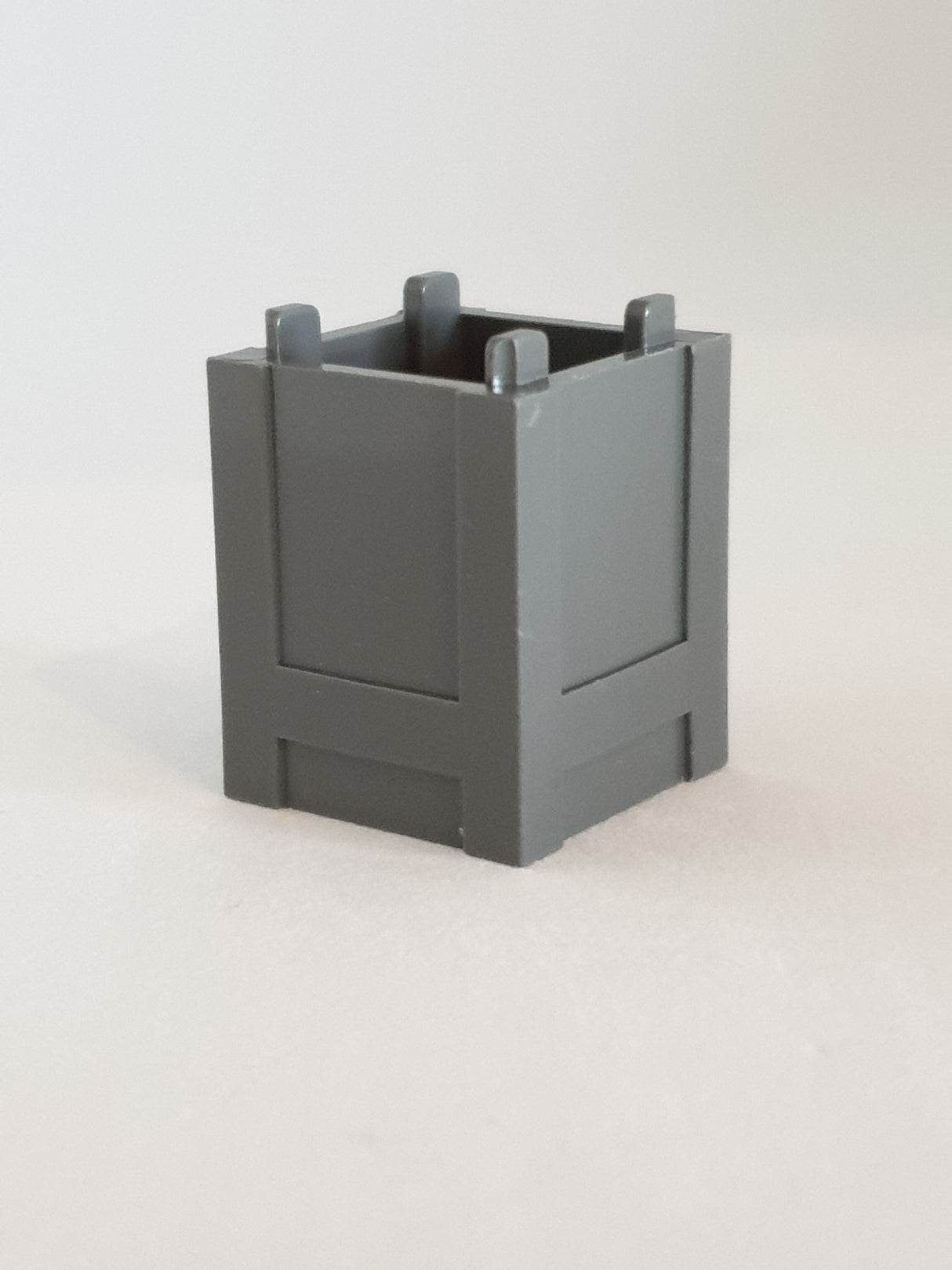 2x2x2 Kiste Box offen neudunkelgrau