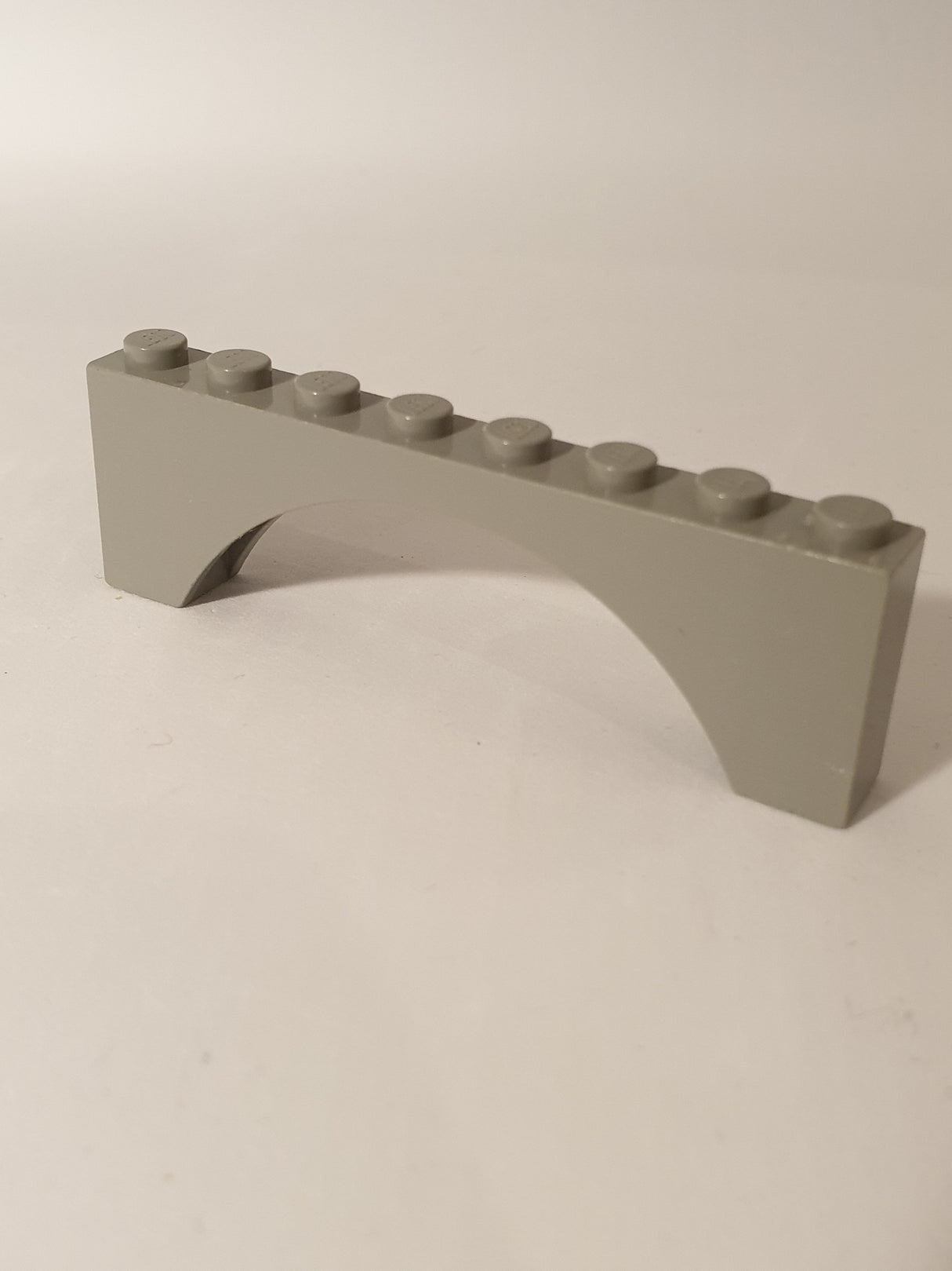 1x8x2 Bogenstein, ohne Absatz althellgrau light gray