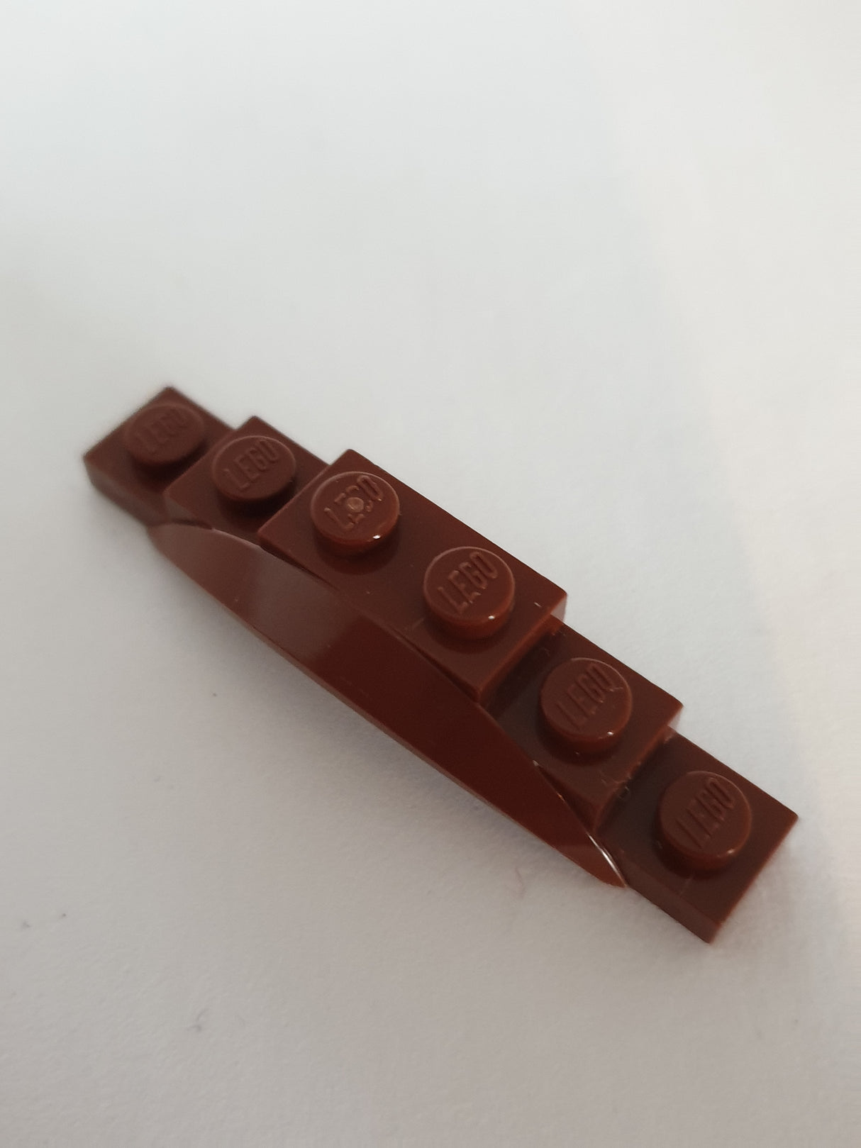 1 1/2x6x1 Kotflügel mit Bogen neubraun reddish brown