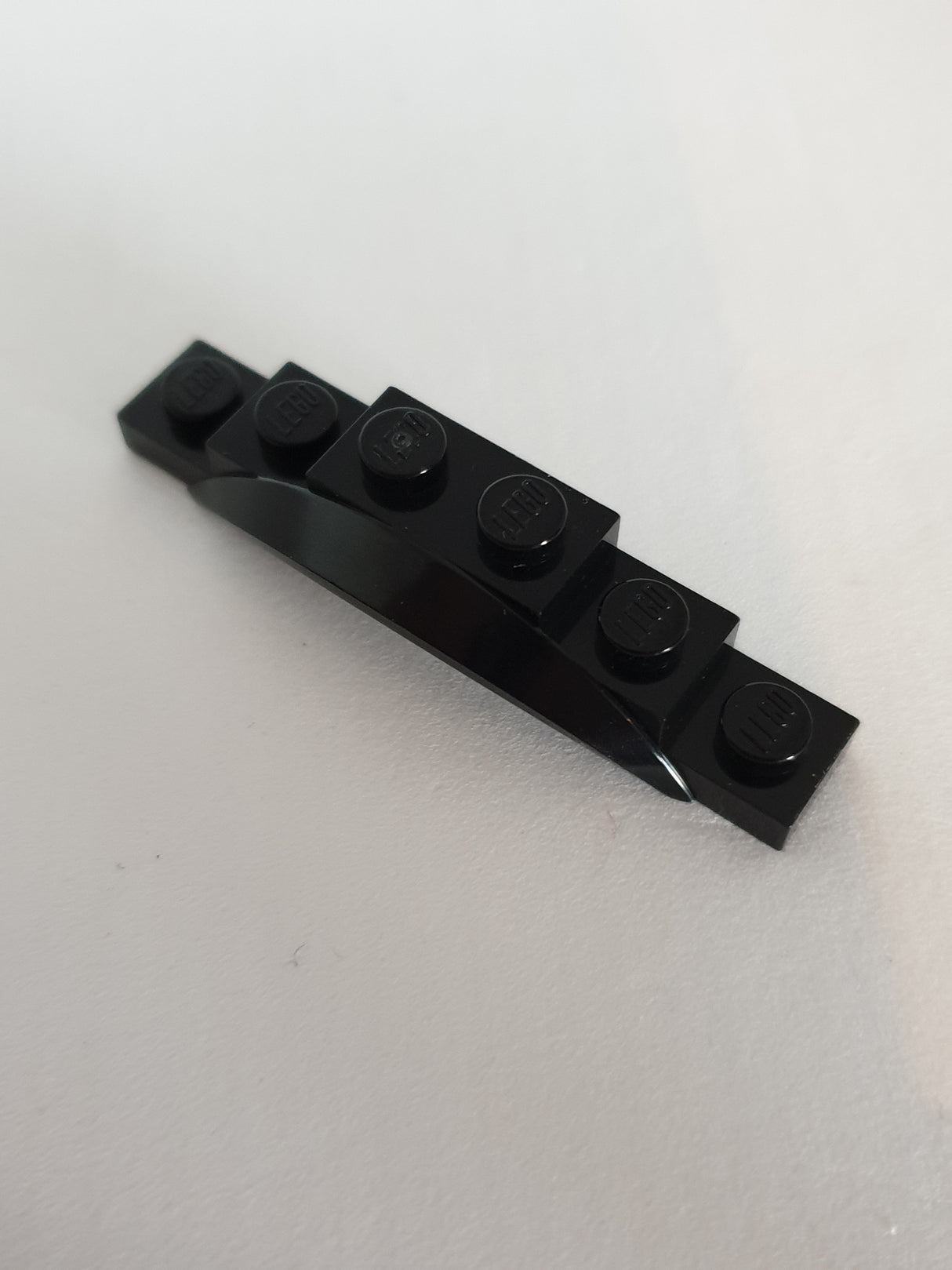 1 1/2x6x1 Kotflügel mit Bogen schwarz black