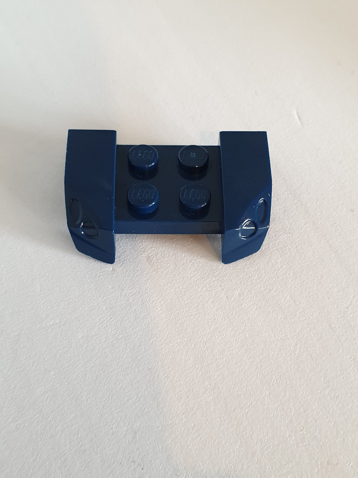 2x4 Kotflügel mit Scheinwerfern Überhang dunkelblau