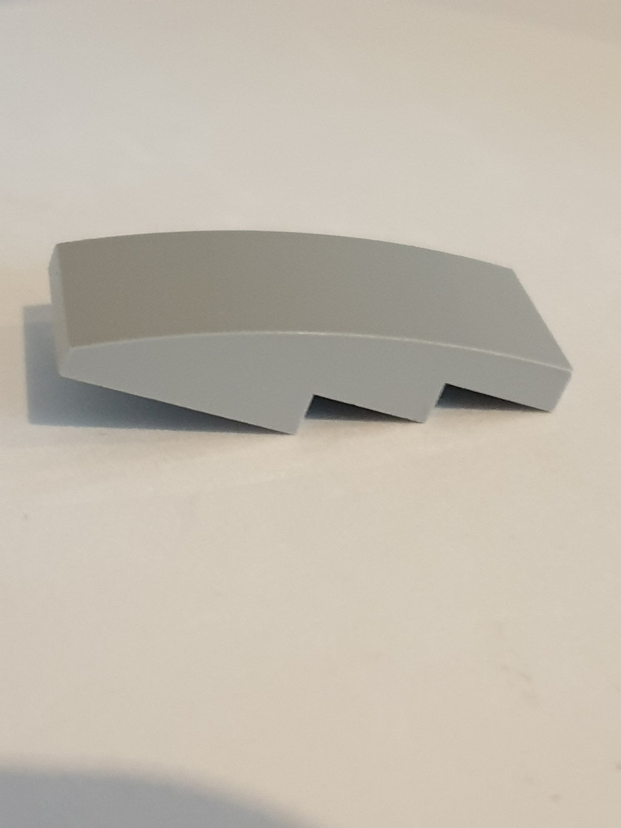 2x4 Halbbogenstein/-platte althellgrau light gray