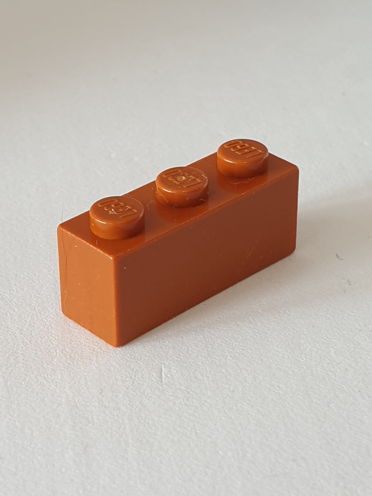 1x3 Stein dunkelorange