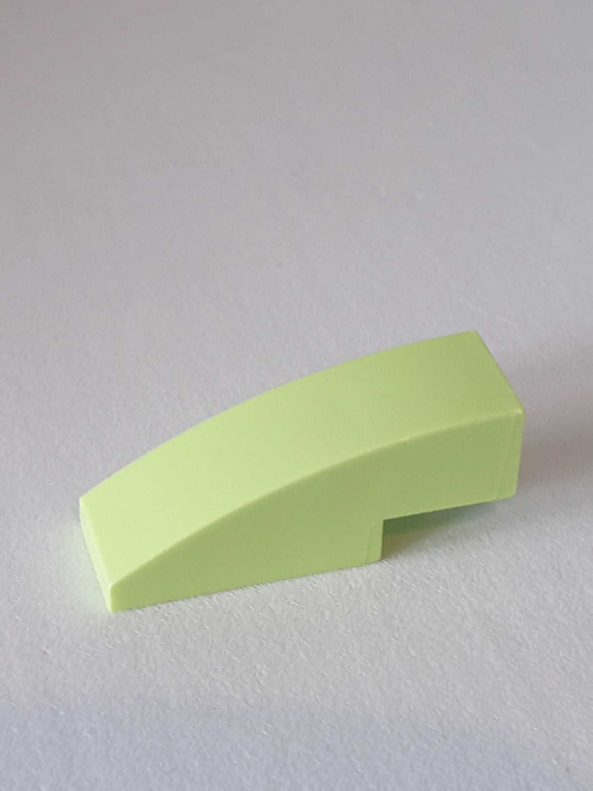 1x3 Halbbogenstein keine Noppen mintgrün