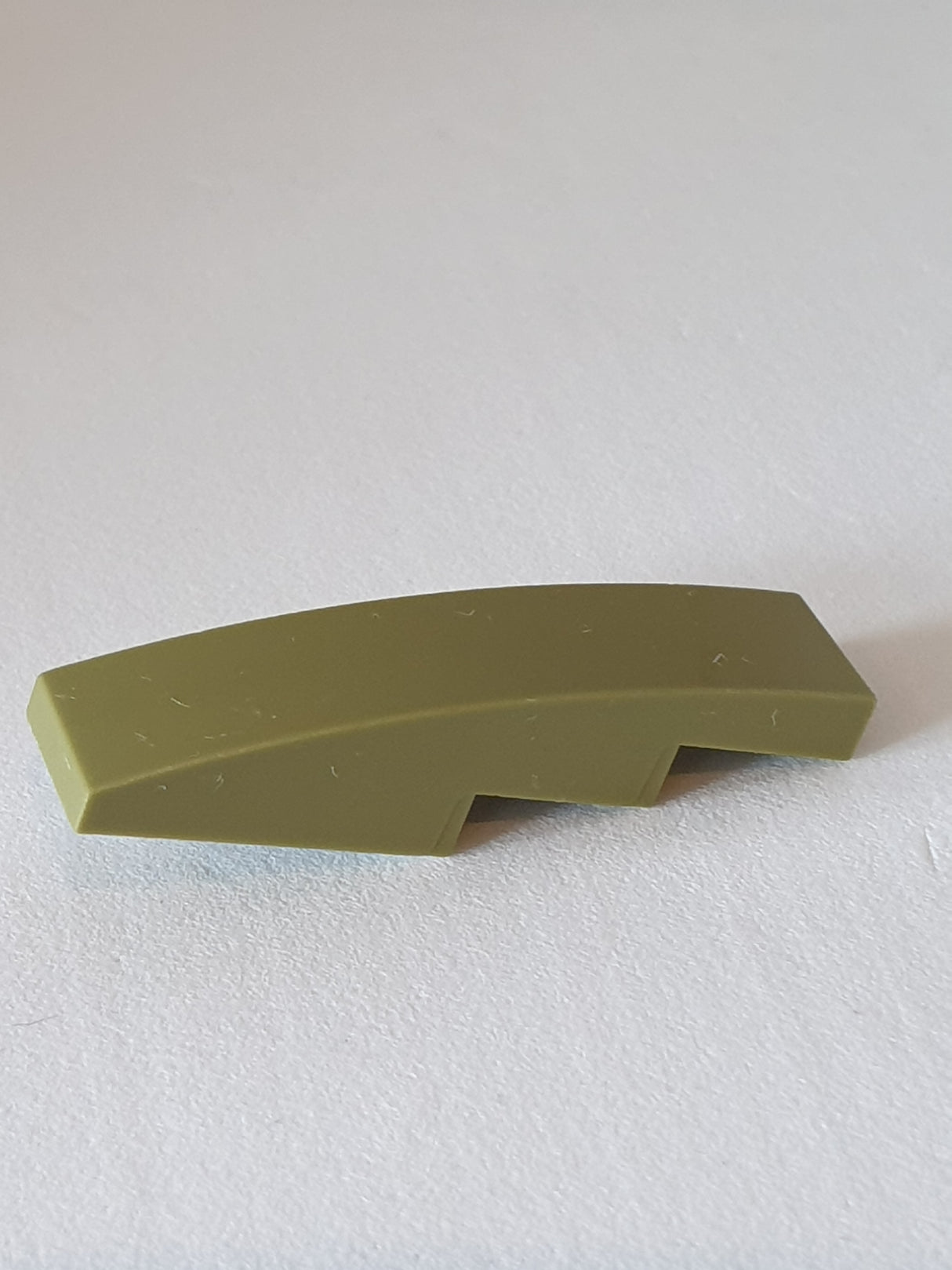 1x4 Halbbogenstein keine Noppen olivgrün olive green