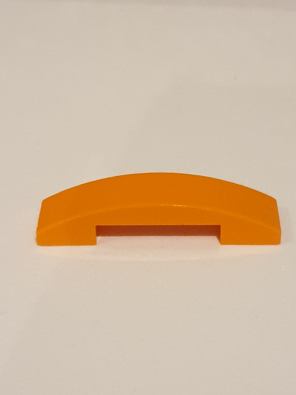 1x4 Bogenstein flach keine Noppen orange